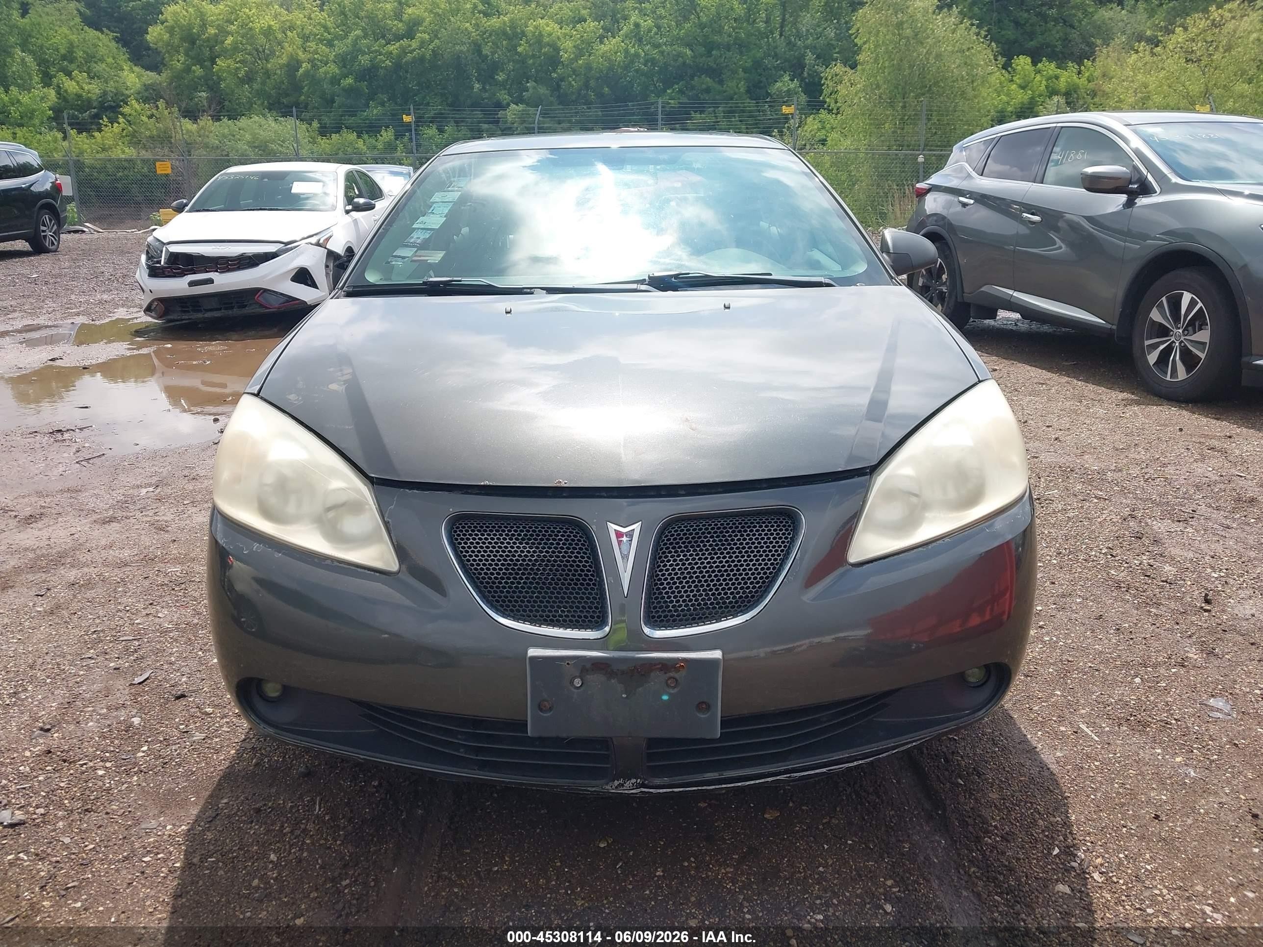2006 Pontiac G6   Gray vin: 1G2ZG558864267326