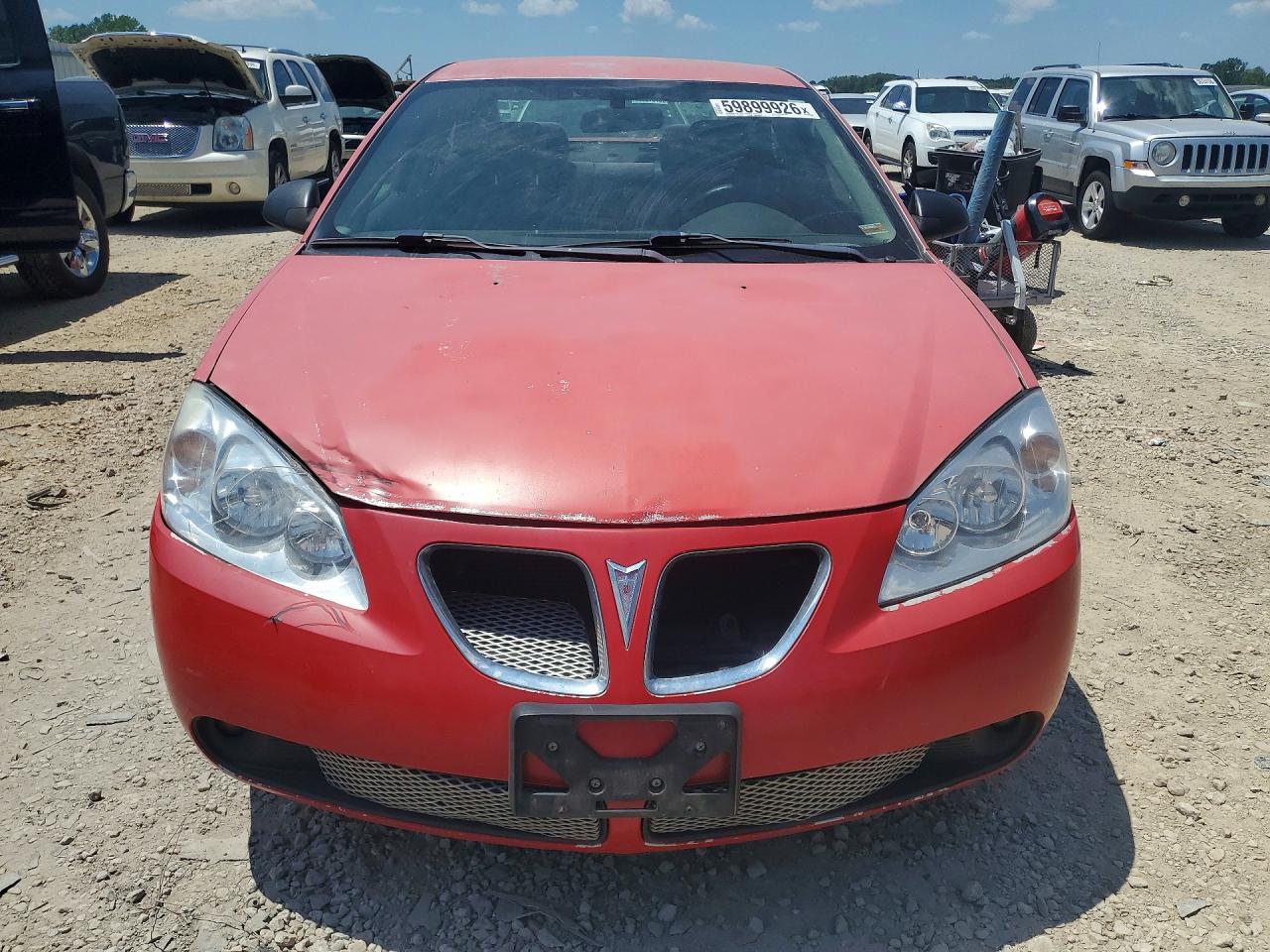 2006 Pontiac G6 Se1 Red vin: 1G2ZG558964259008