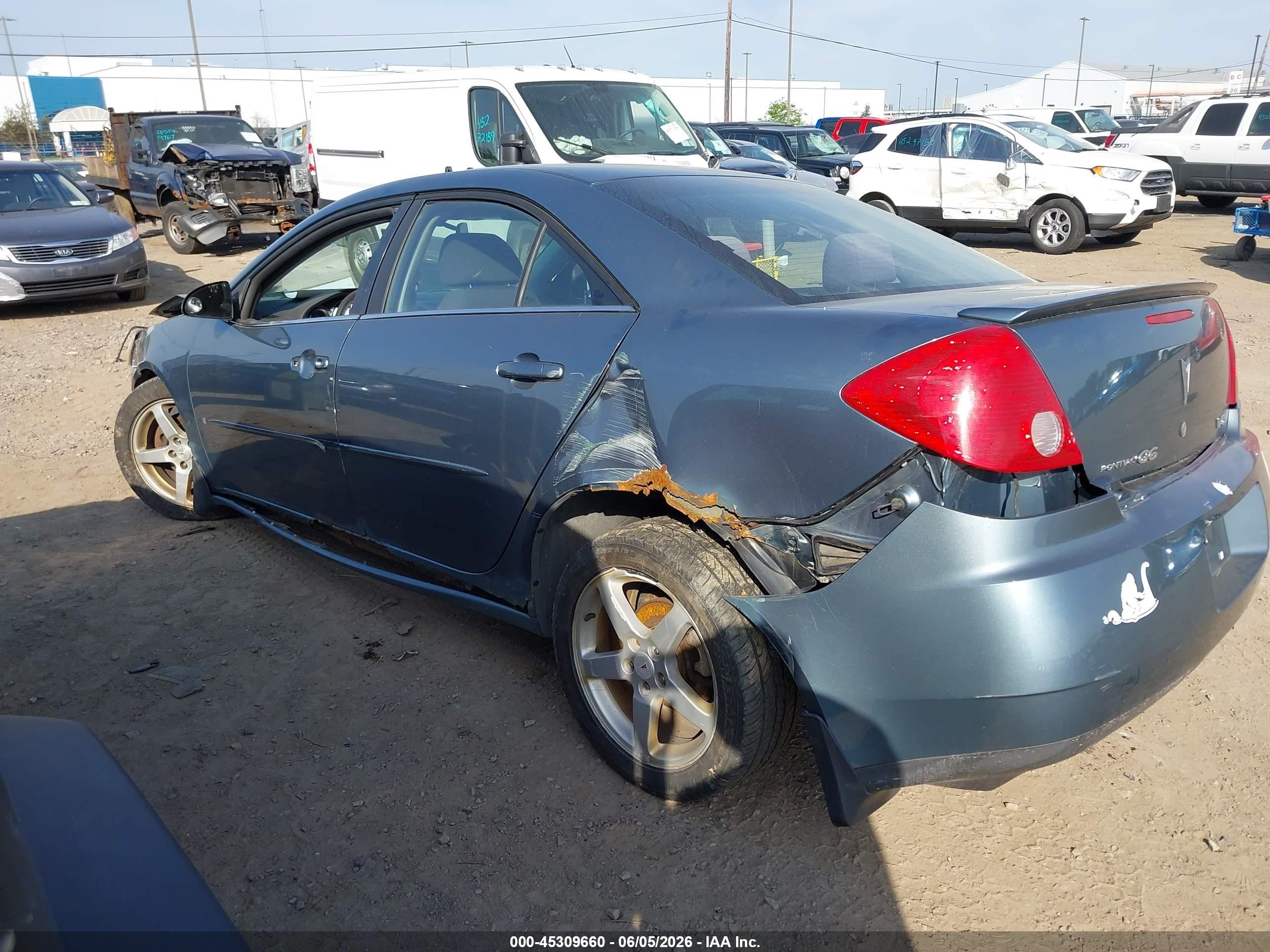 2006 Pontiac G6   Gray vin: 1G2ZG558964265133
