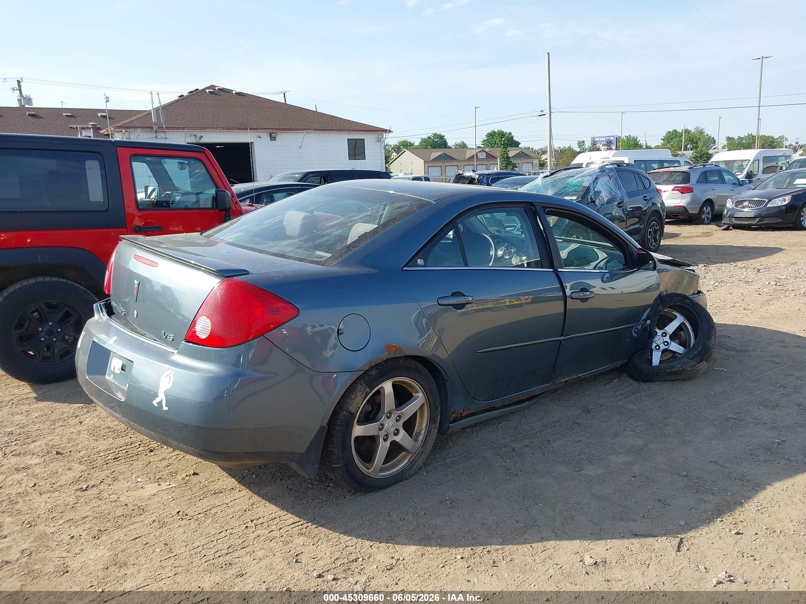 2006 Pontiac G6   Gray vin: 1G2ZG558964265133