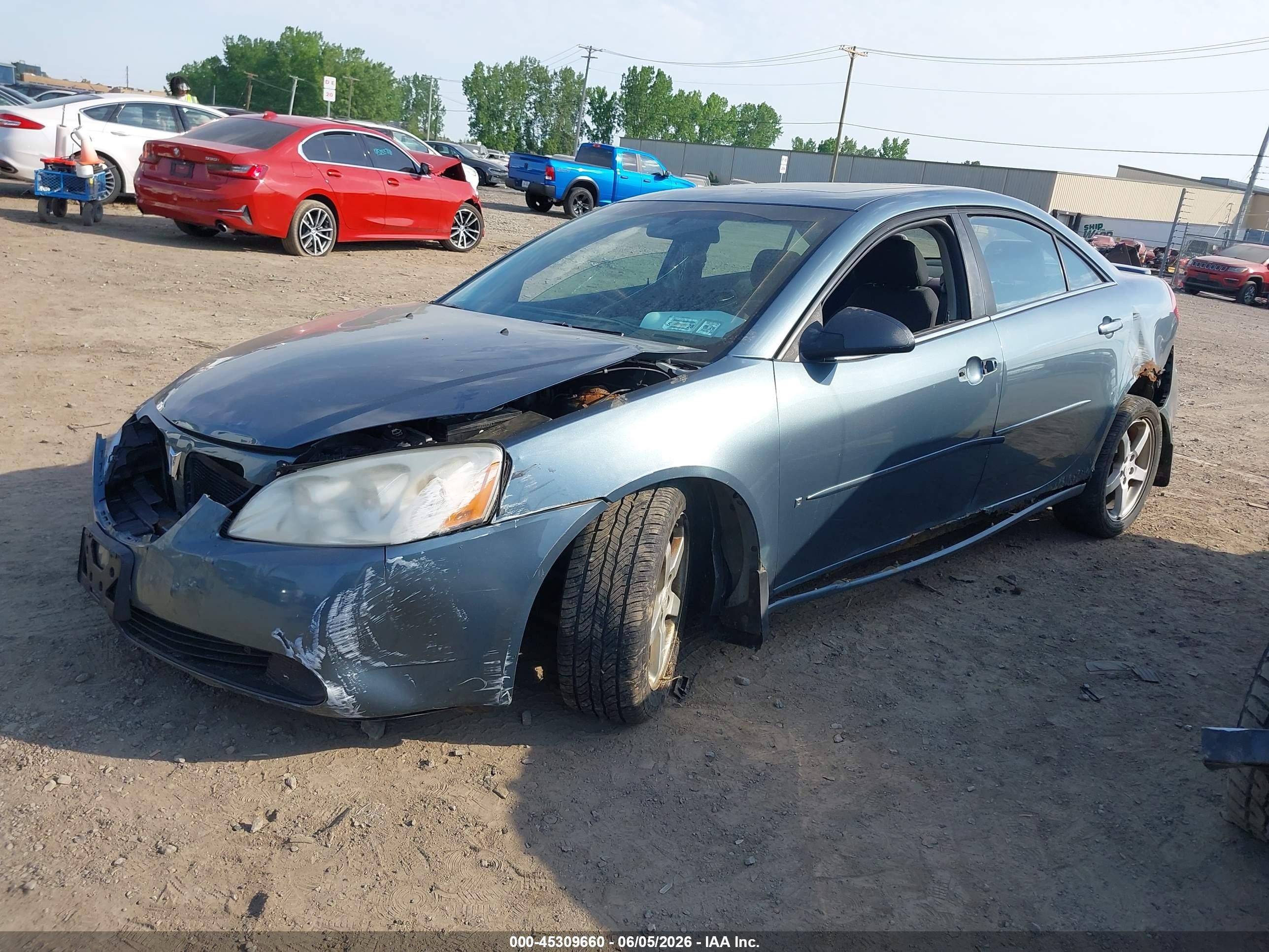 2006 Pontiac G6   Gray vin: 1G2ZG558964265133