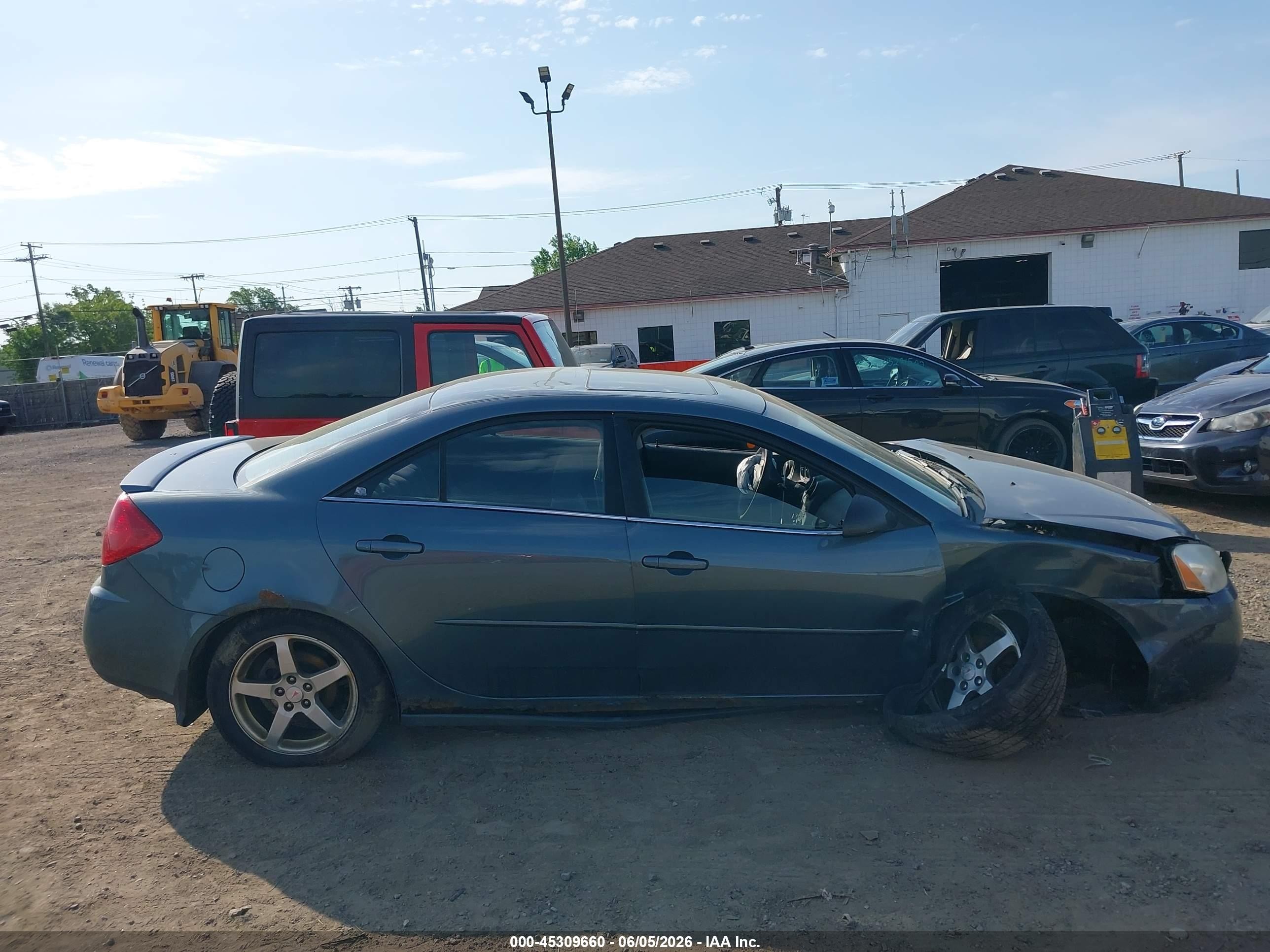 2006 Pontiac G6   Gray vin: 1G2ZG558964265133
