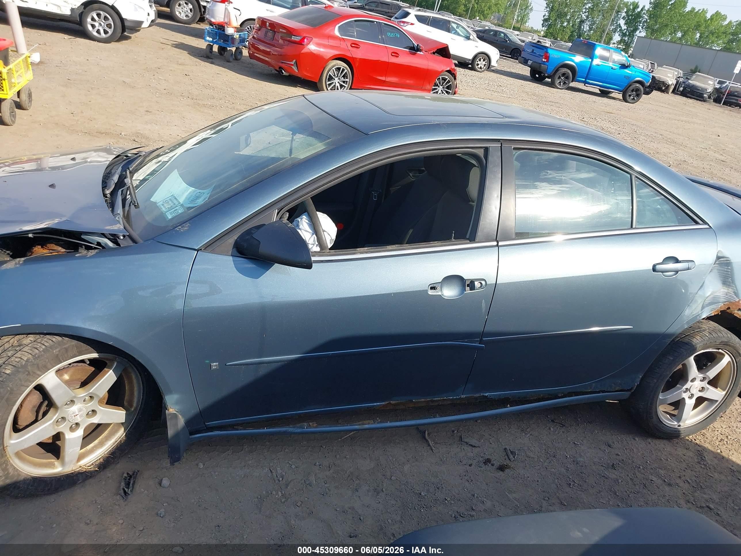 2006 Pontiac G6   Gray vin: 1G2ZG558964265133