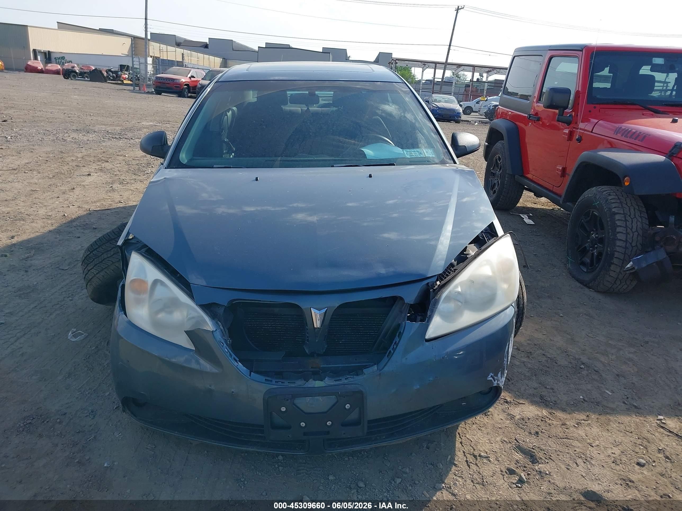 2006 Pontiac G6   Gray vin: 1G2ZG558964265133