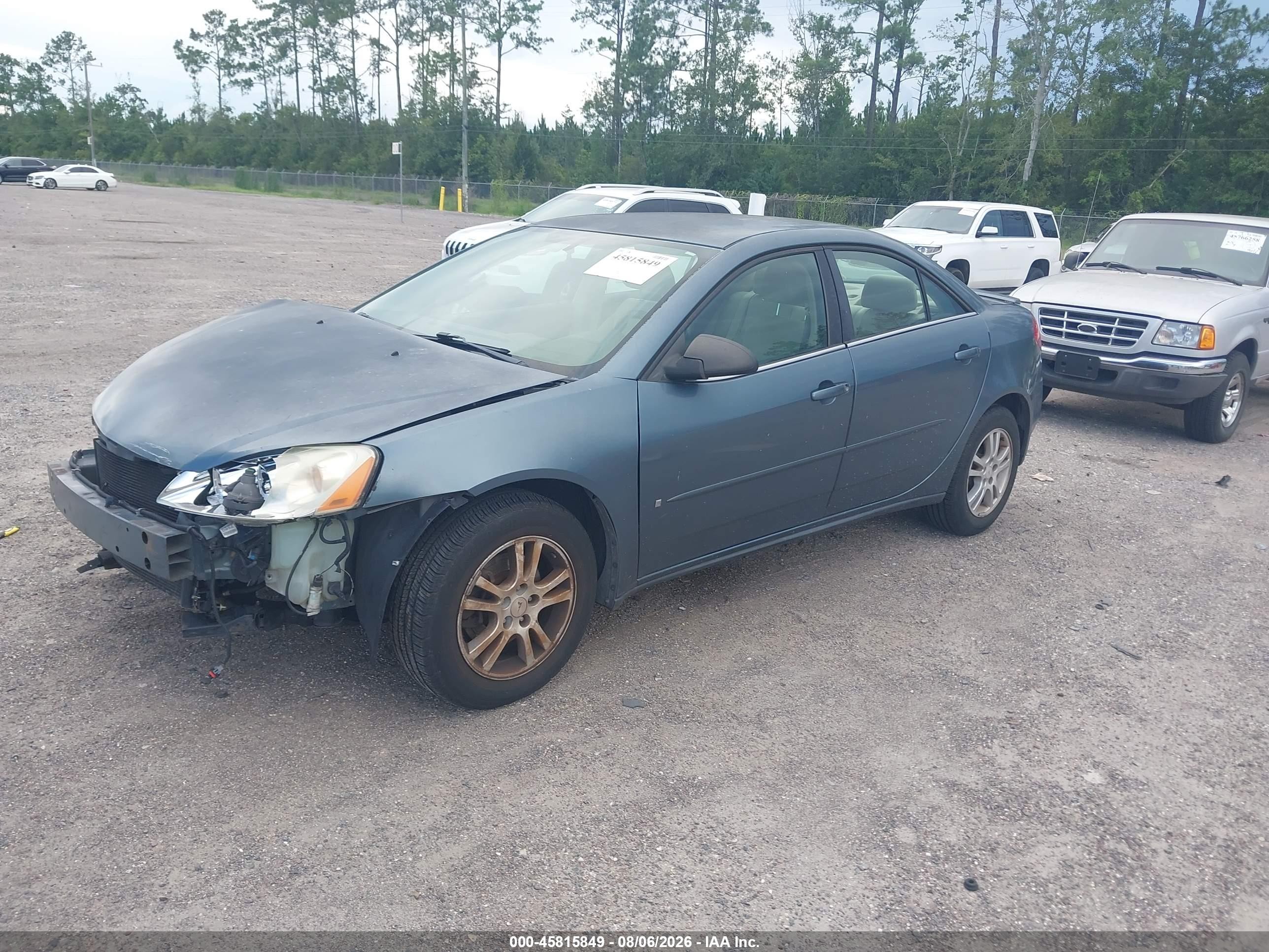 2006 Pontiac G6   Green vin: 1G2ZG558X64117296