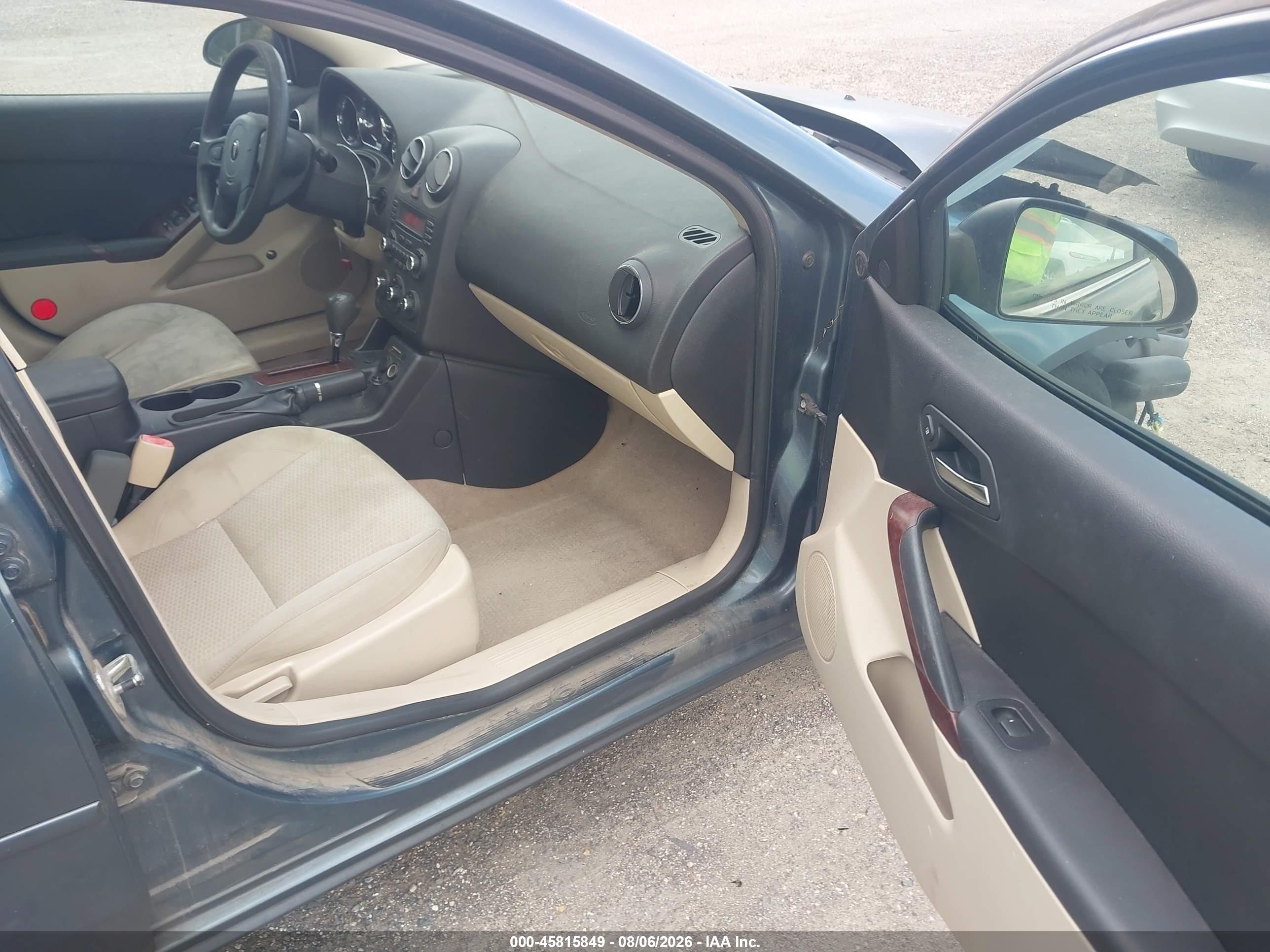 2006 Pontiac G6   Green vin: 1G2ZG558X64117296