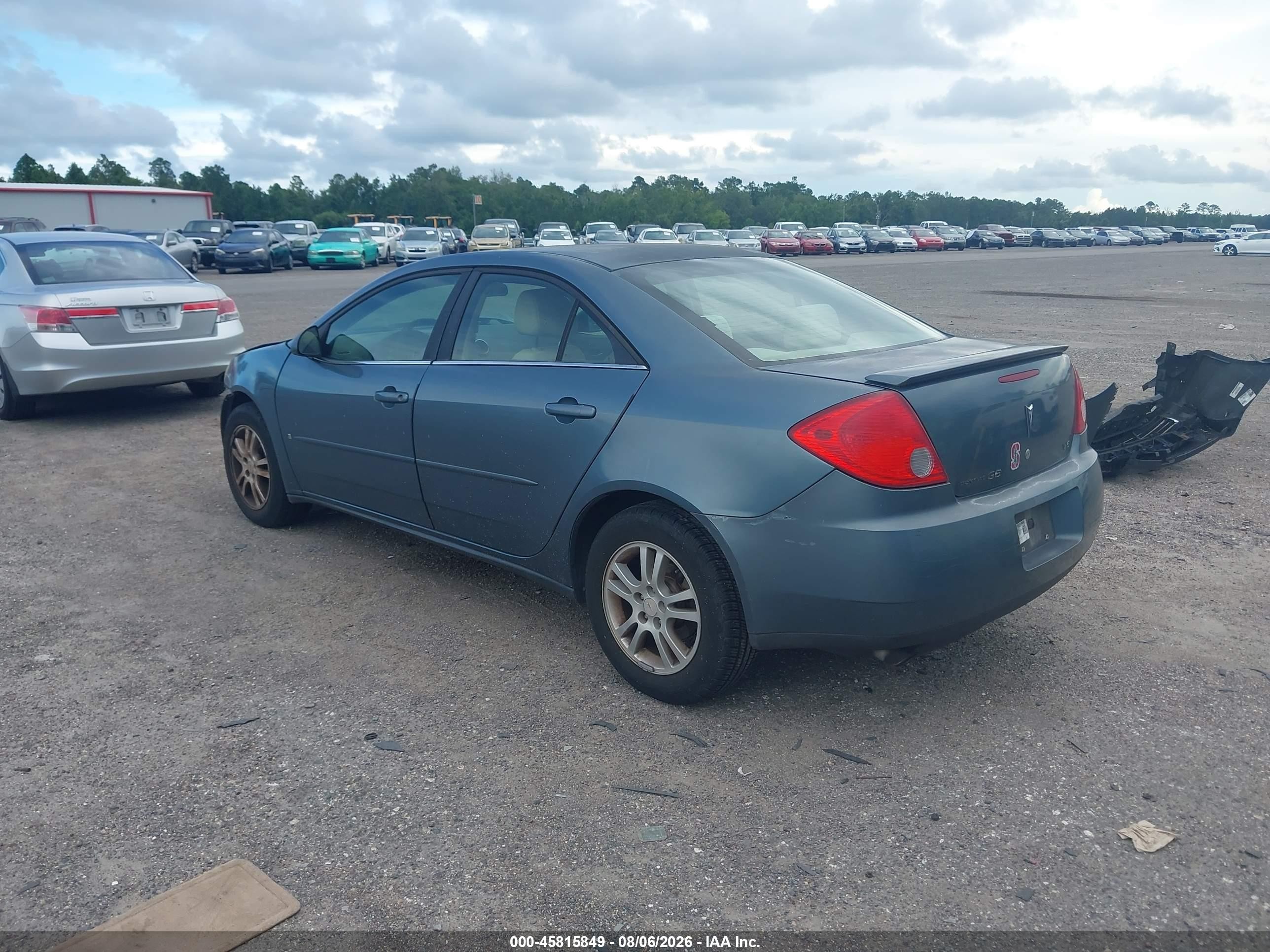 2006 Pontiac G6   Green vin: 1G2ZG558X64117296