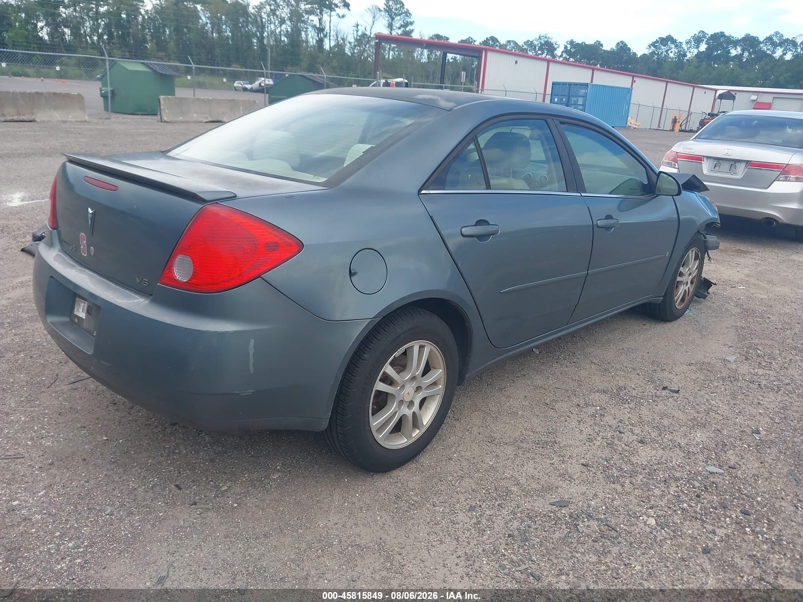 2006 Pontiac G6   Green vin: 1G2ZG558X64117296