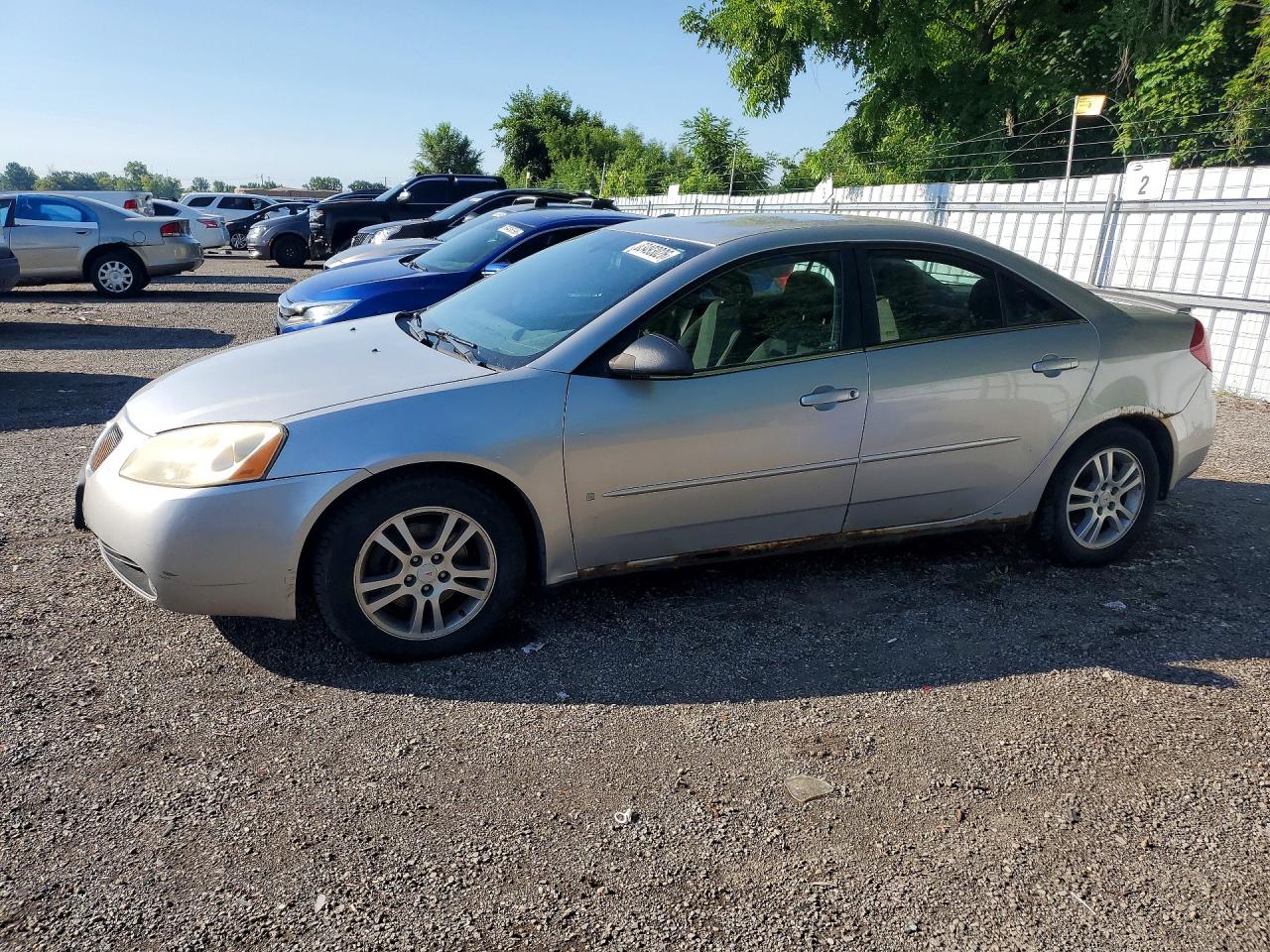 2006 Pontiac G6 Se1 Silver vin: 1G2ZG558X64283138