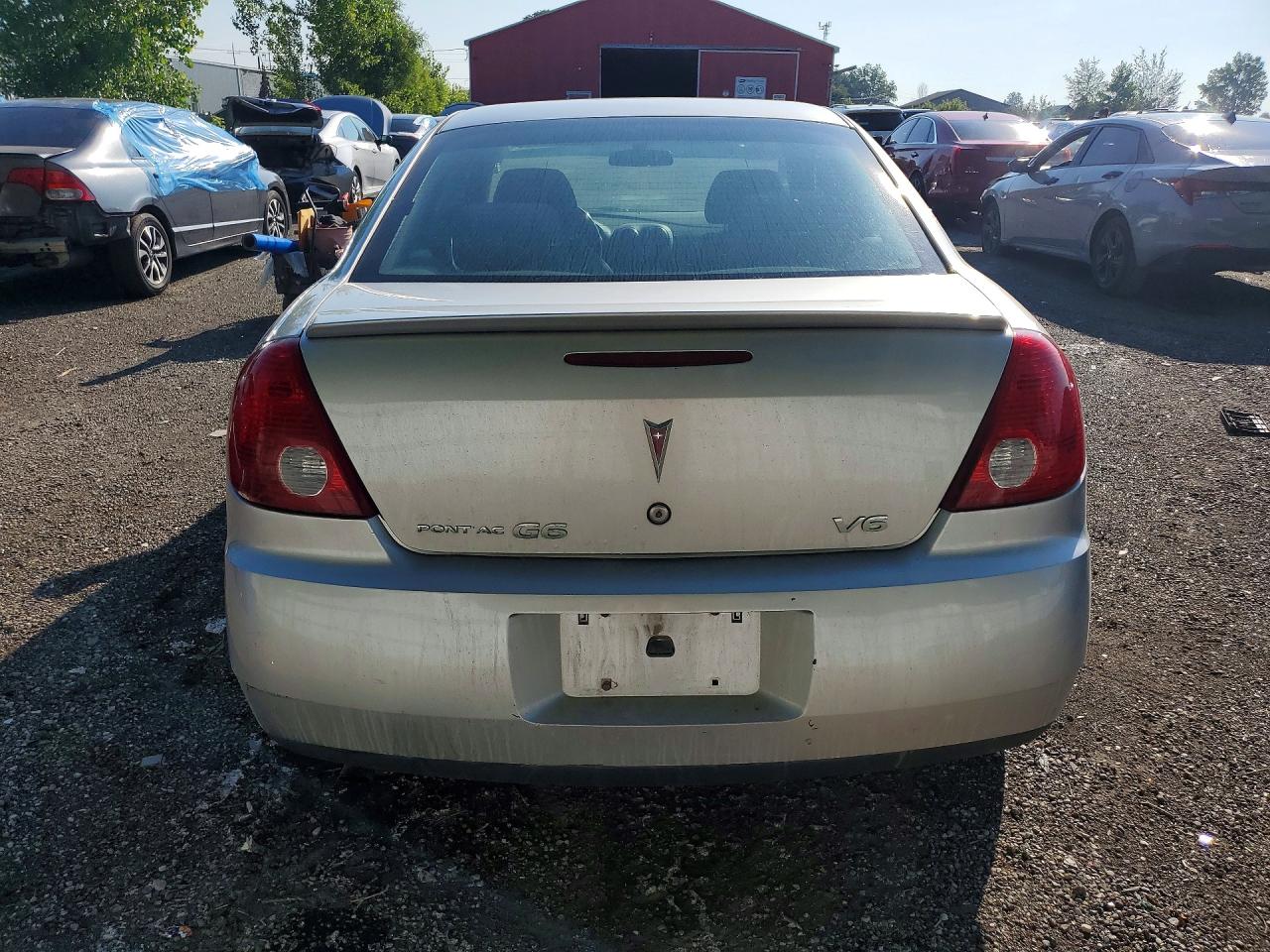 2006 Pontiac G6 Se1 Silver vin: 1G2ZG558X64283138