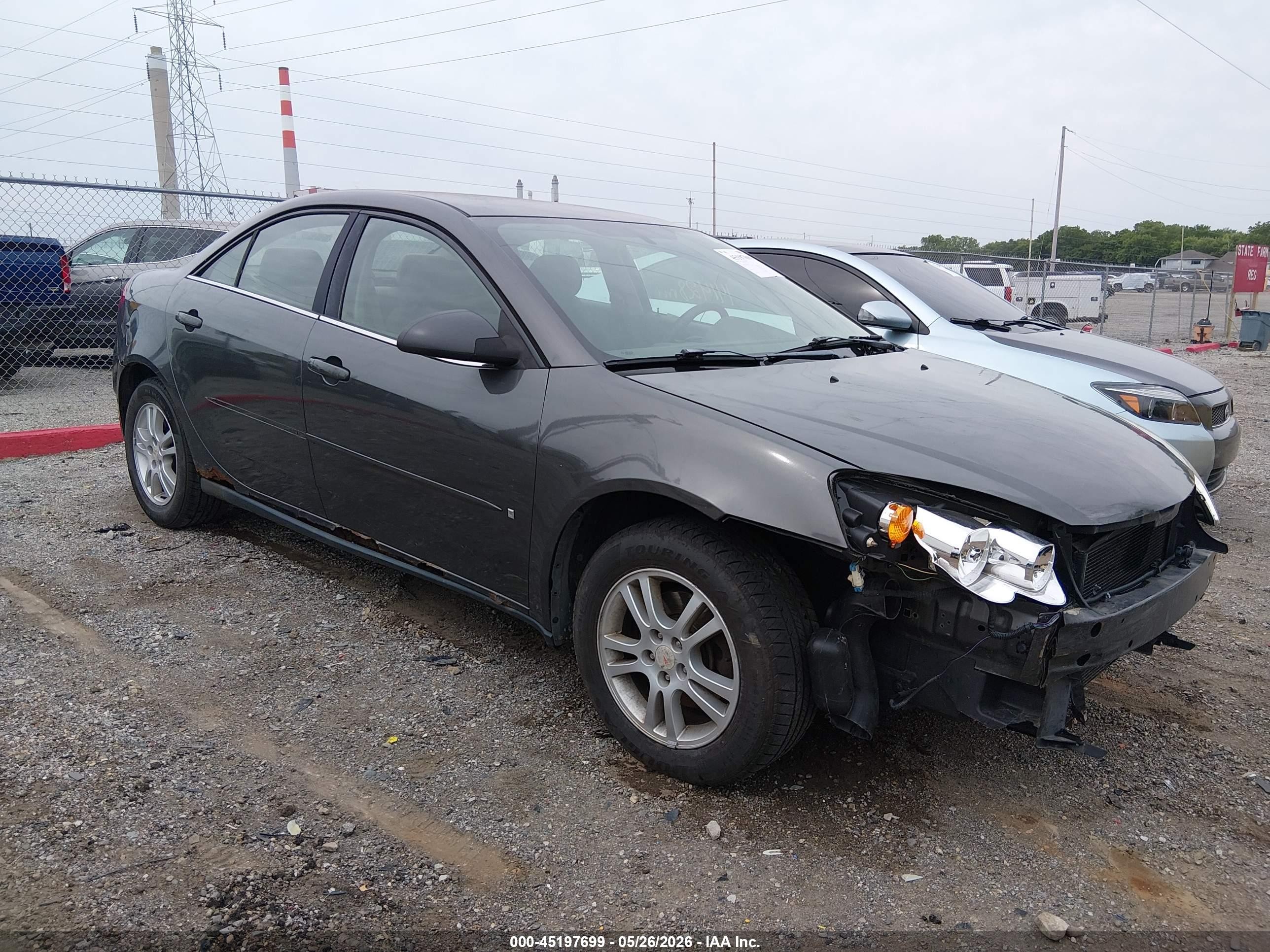 2006 Pontiac G6   Gray vin: 1G2ZG578664112657