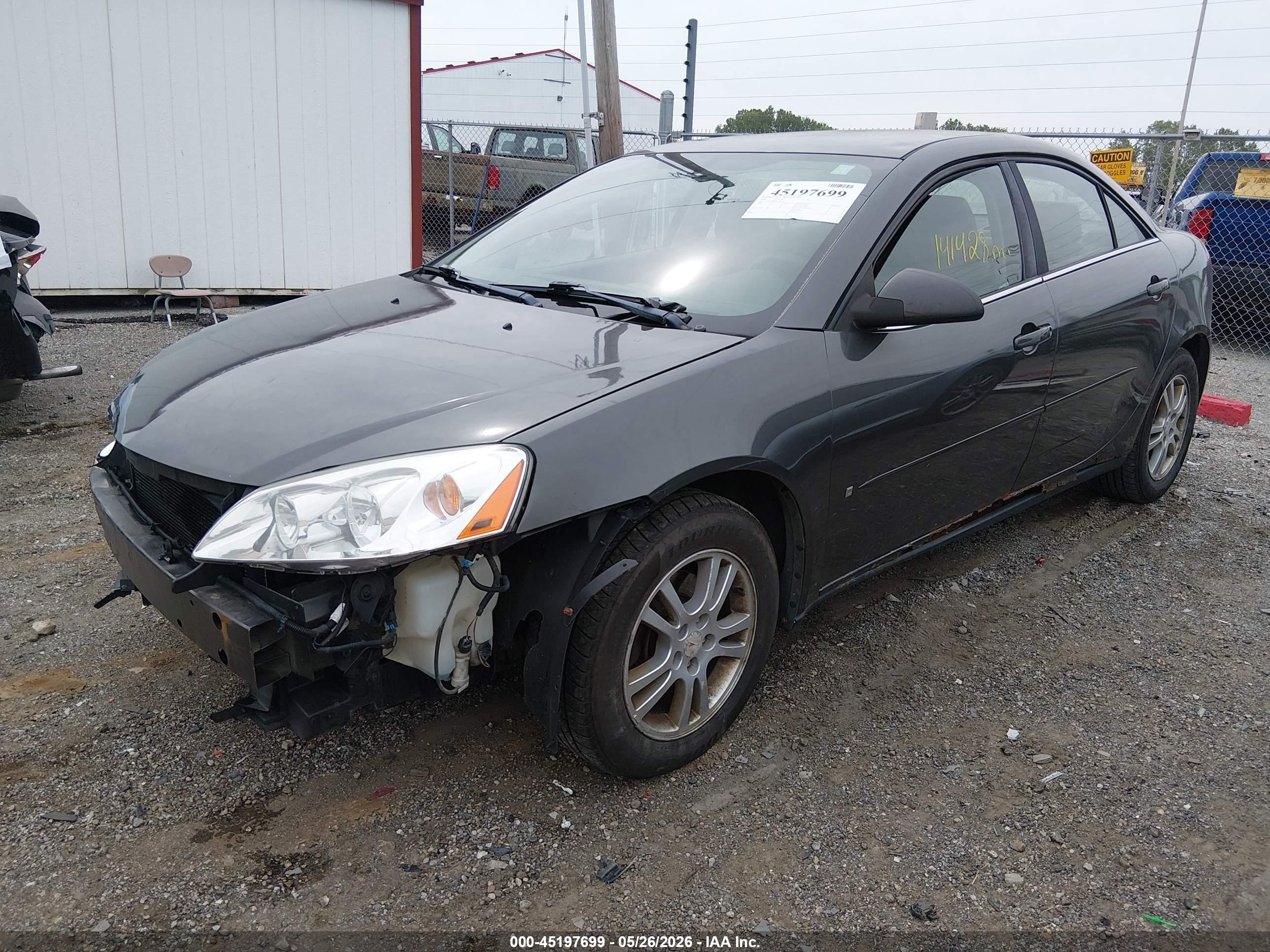 2006 Pontiac G6   Gray vin: 1G2ZG578664112657