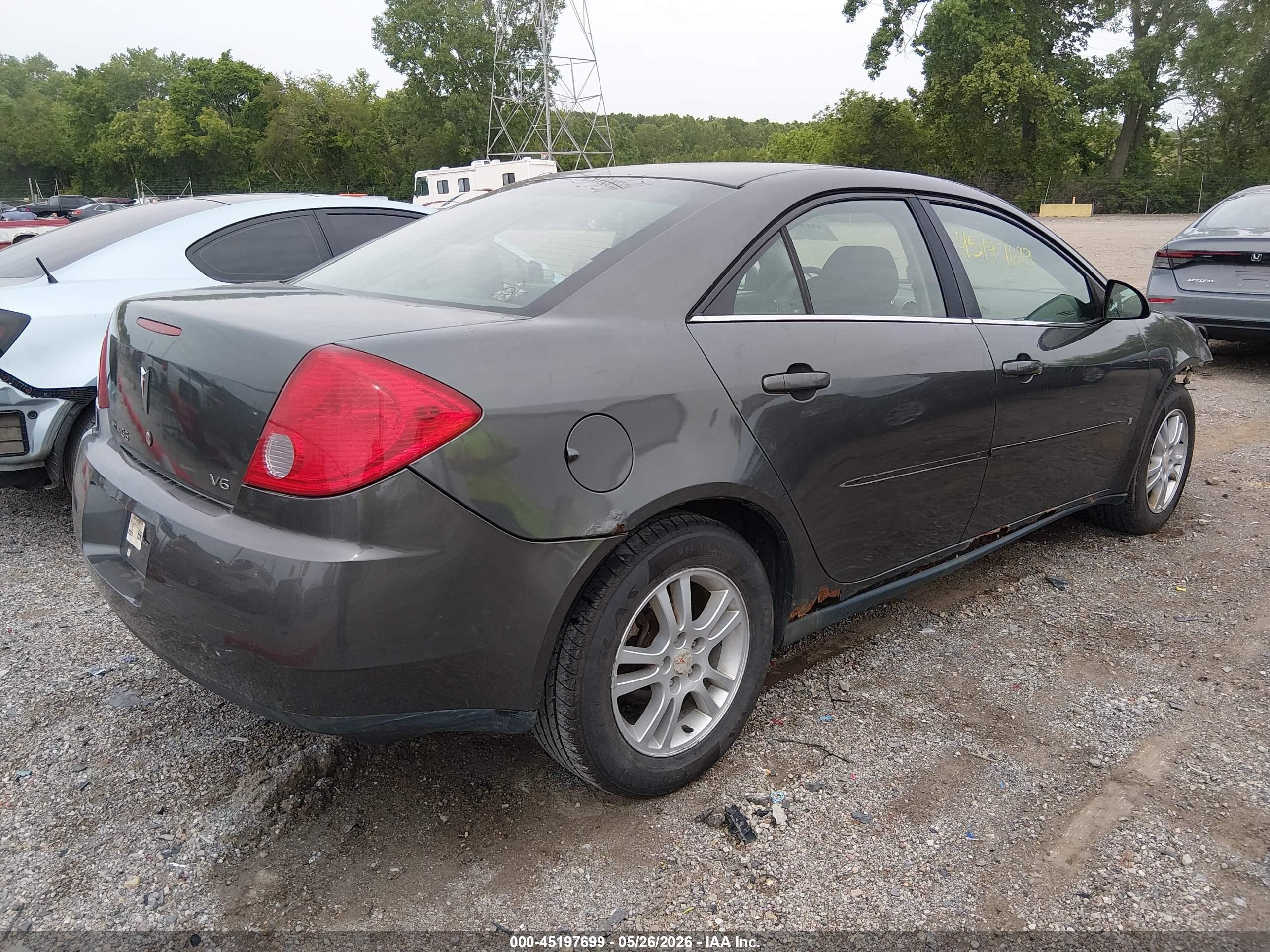 2006 Pontiac G6   Gray vin: 1G2ZG578664112657