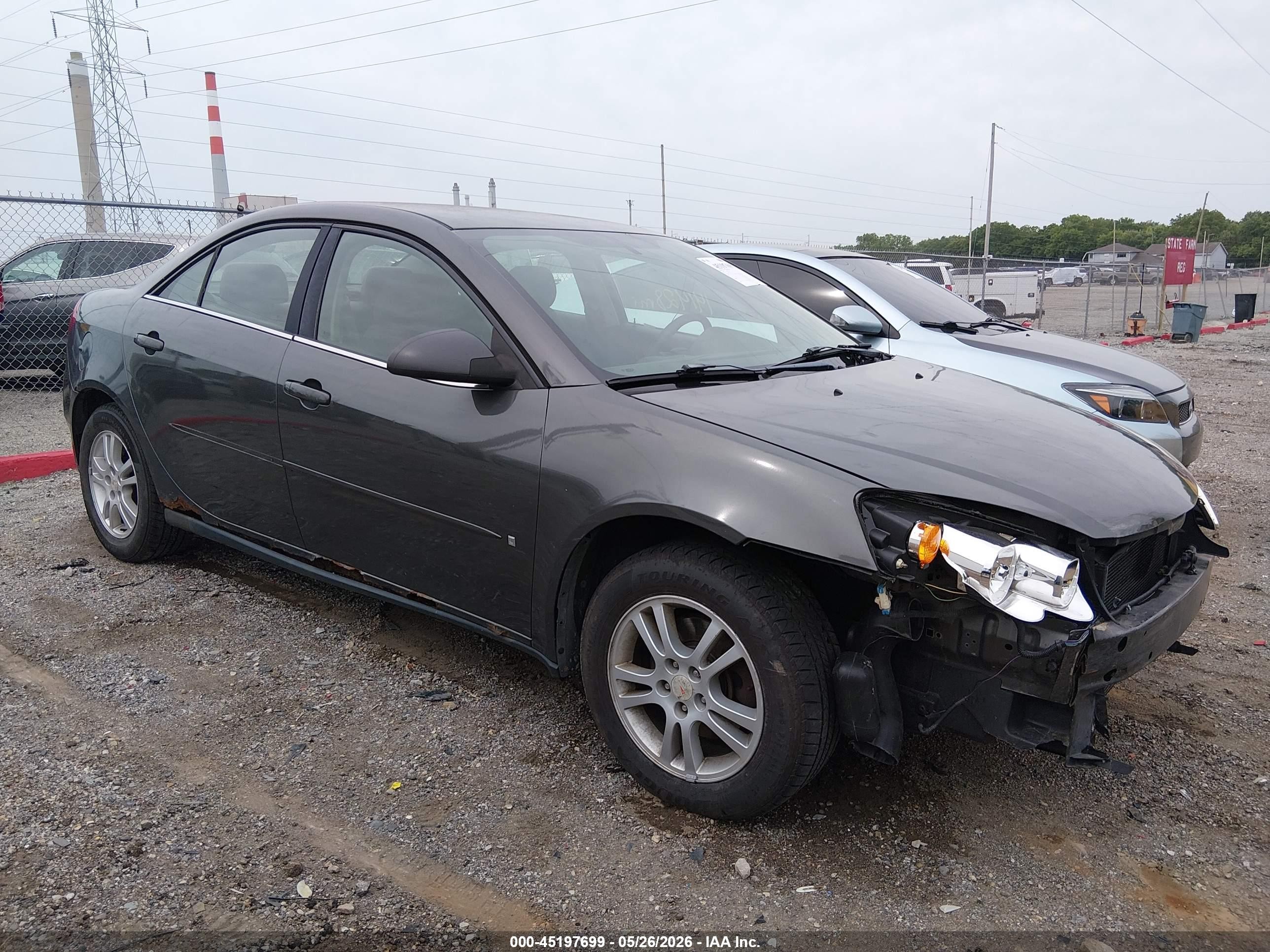 2006 Pontiac G6   Gray vin: 1G2ZG578664112657