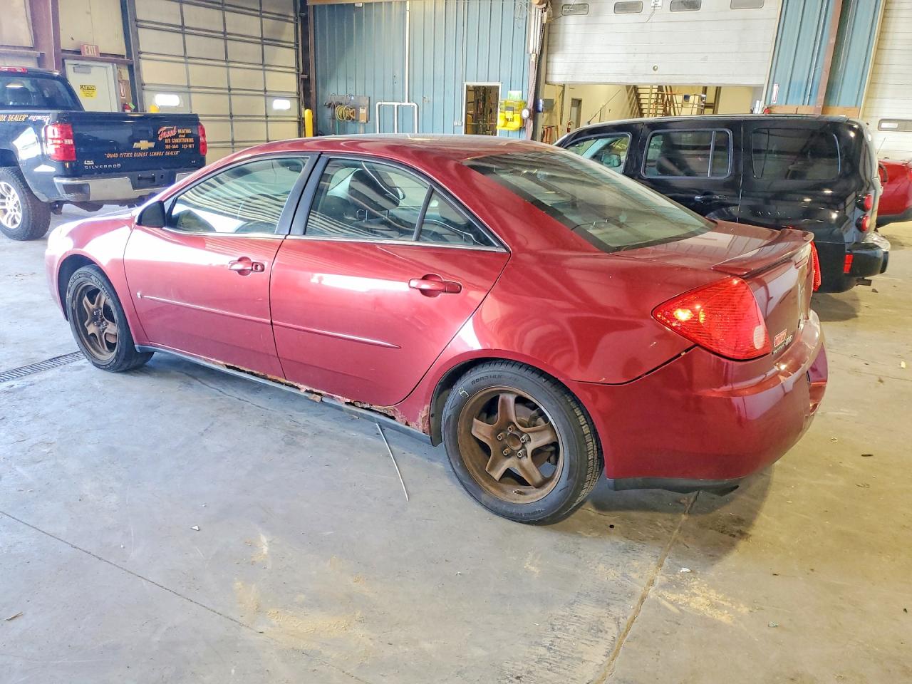 2008 Pontiac G6 Base Burgundy vin: 1G2ZG57B084121613