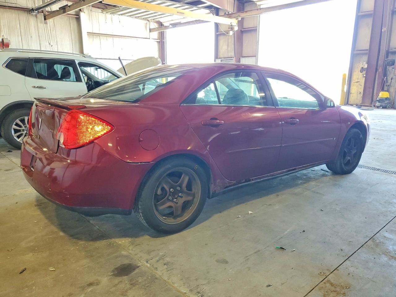 2008 Pontiac G6 Base Burgundy vin: 1G2ZG57B084121613