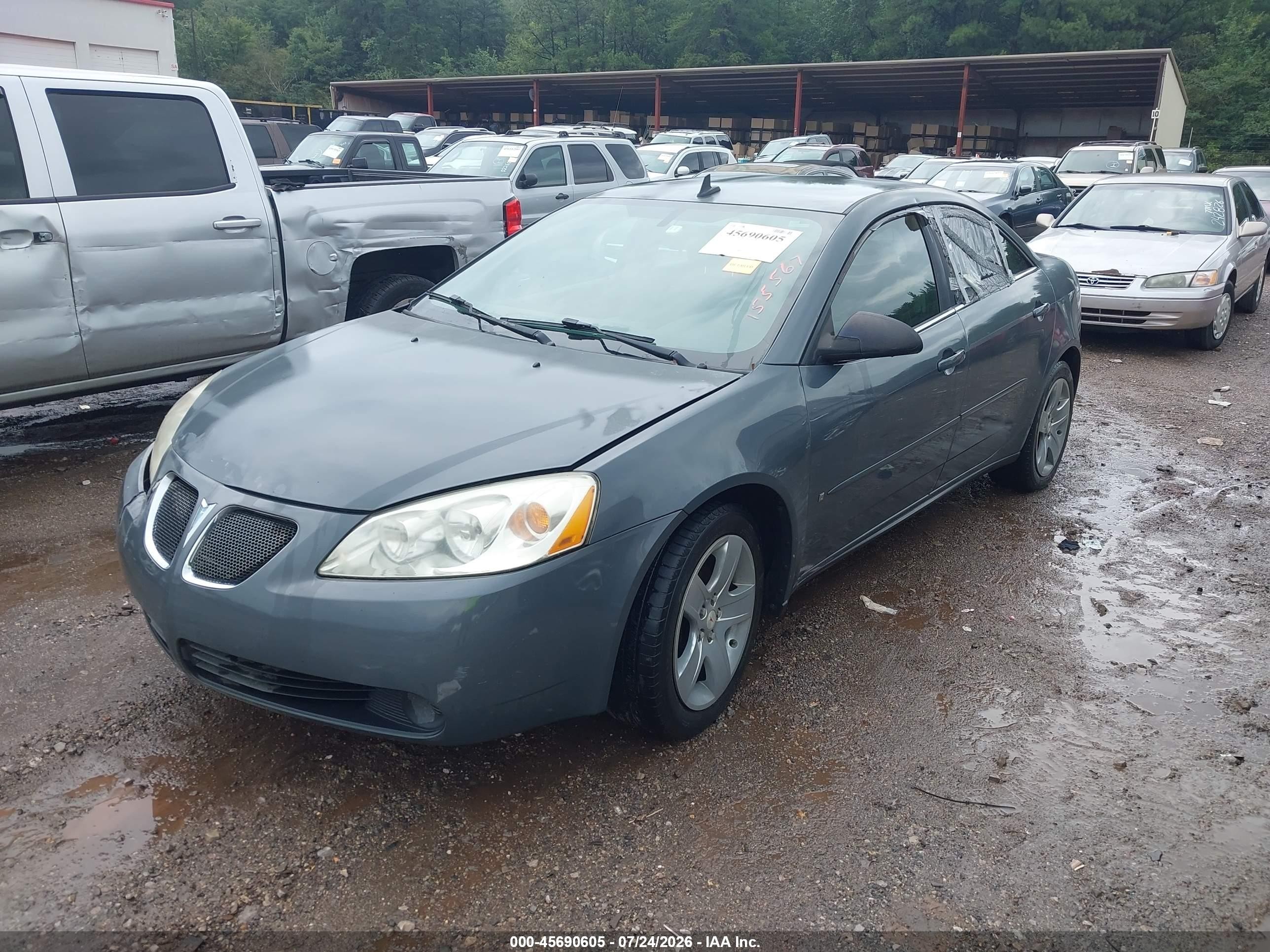 2009 Pontiac G6   Gray vin: 1G2ZG57B094155567