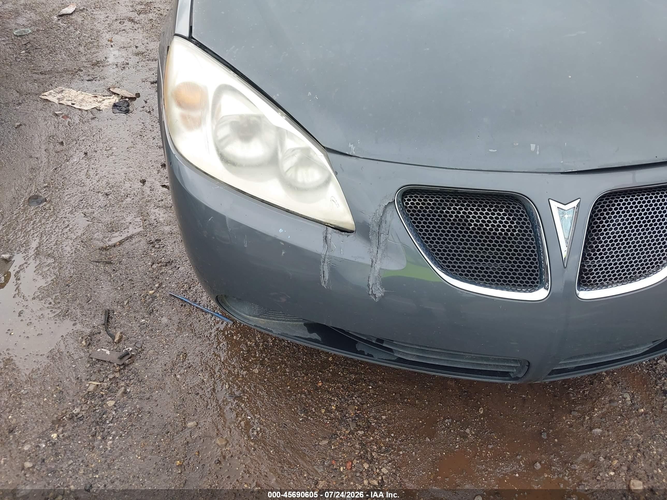 2009 Pontiac G6   Gray vin: 1G2ZG57B094155567