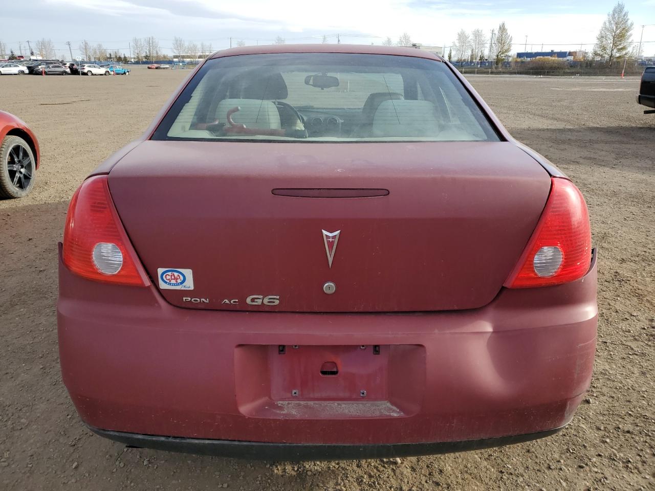2009 Pontiac G6 Red vin: 1G2ZG57B094200846