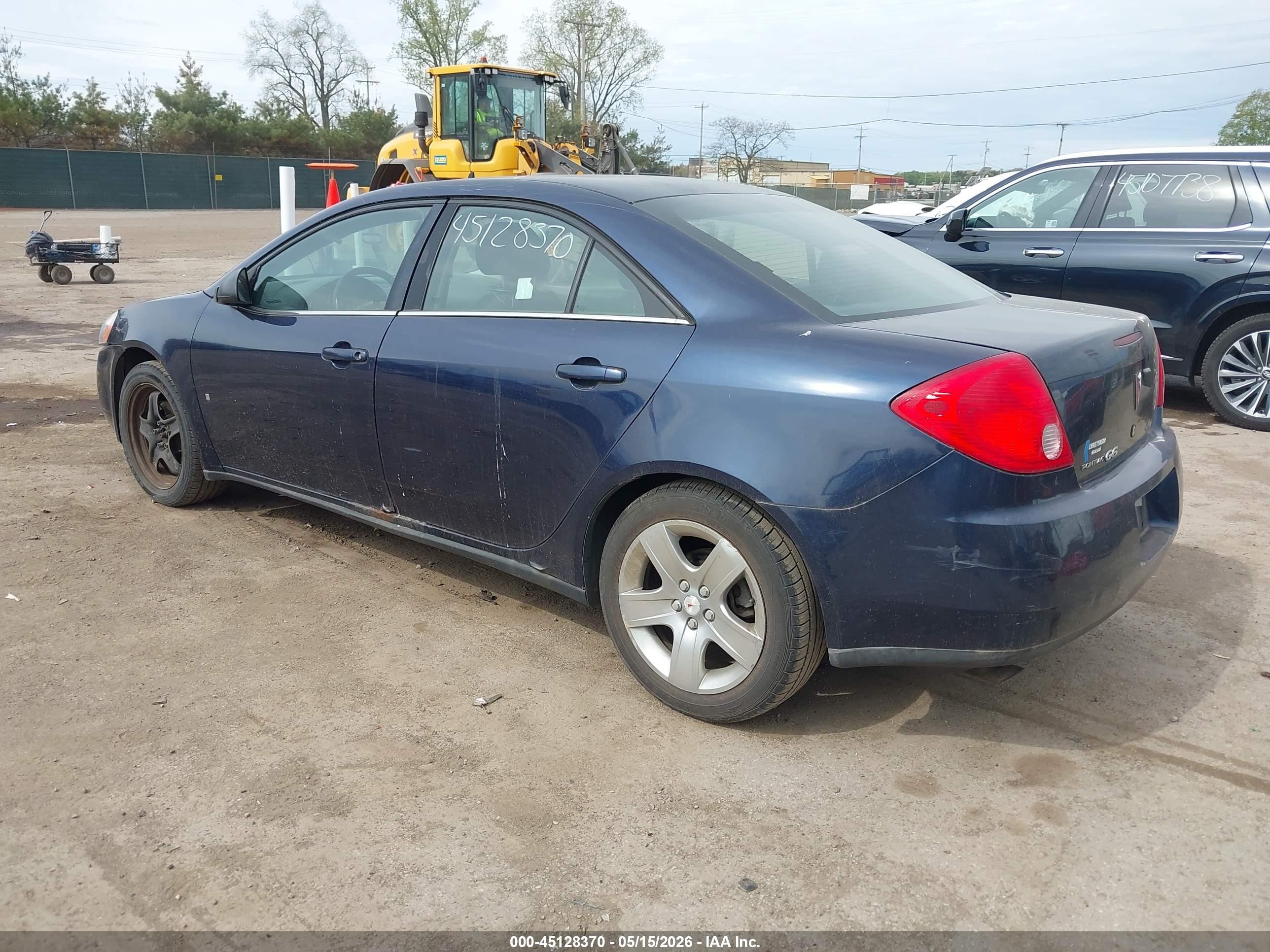 2008 Pontiac G6   Синий vin: 1G2ZG57B184220487