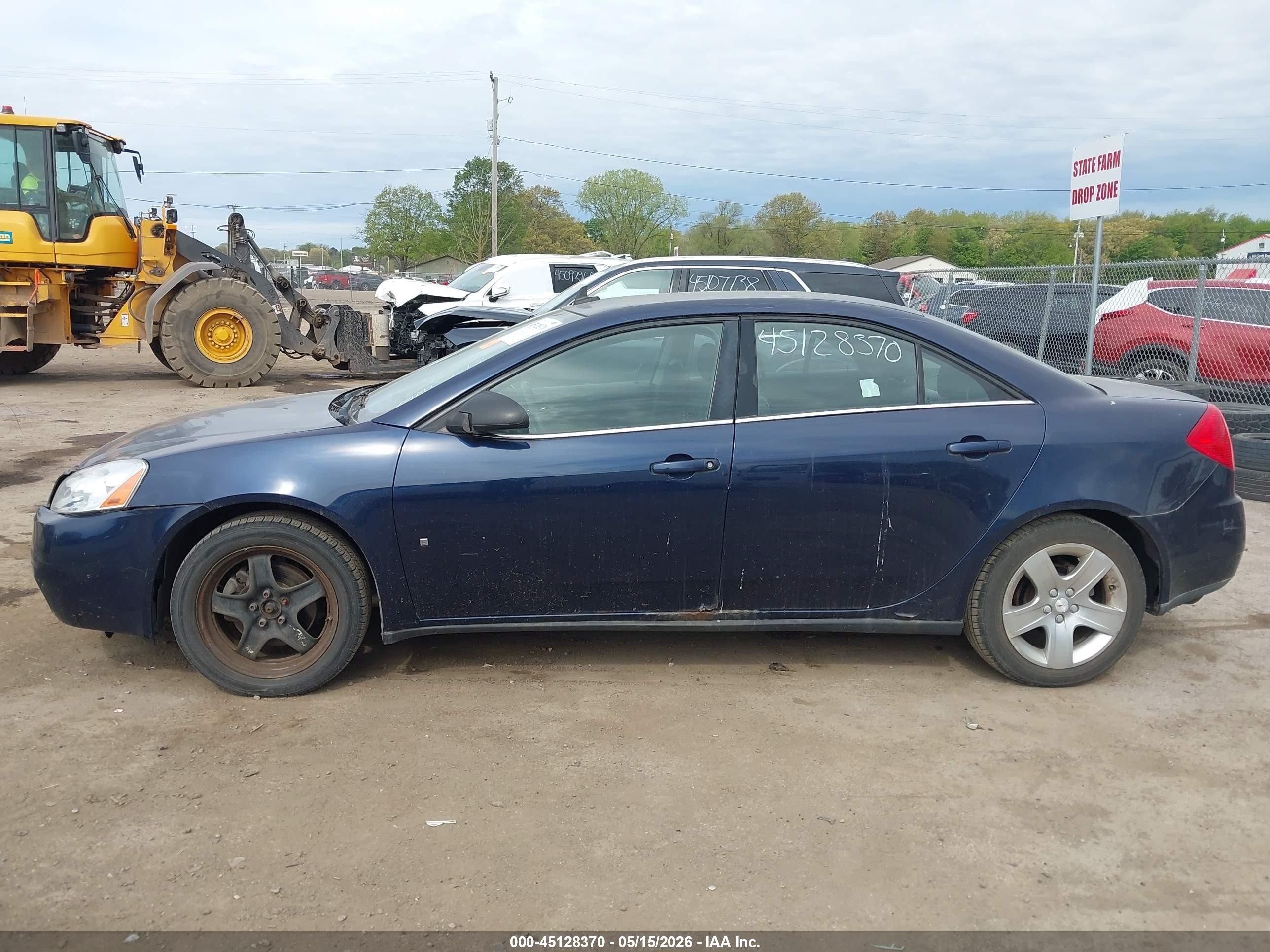 2008 Pontiac G6   Синий vin: 1G2ZG57B184220487