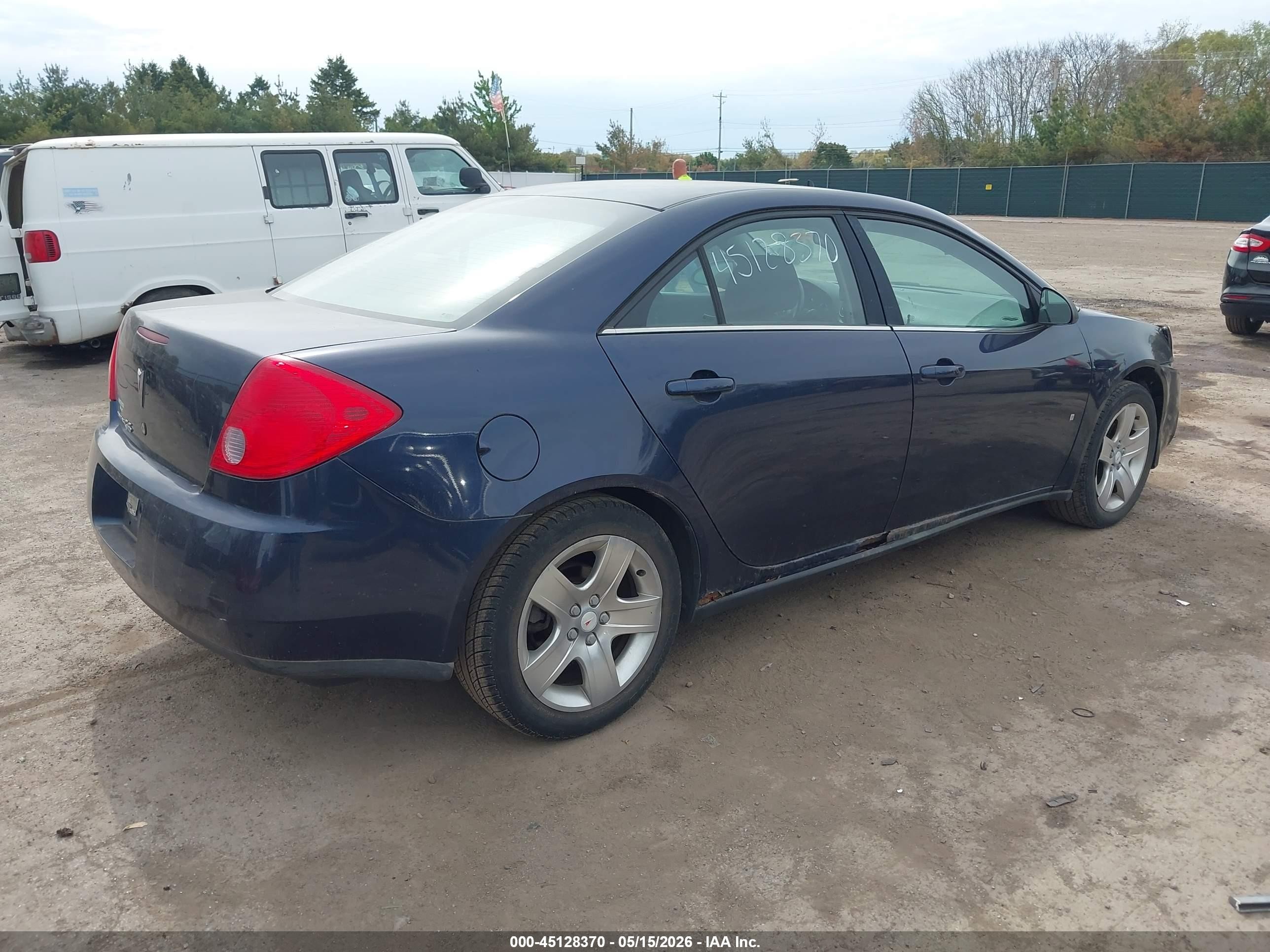 2008 Pontiac G6   Синий vin: 1G2ZG57B184220487