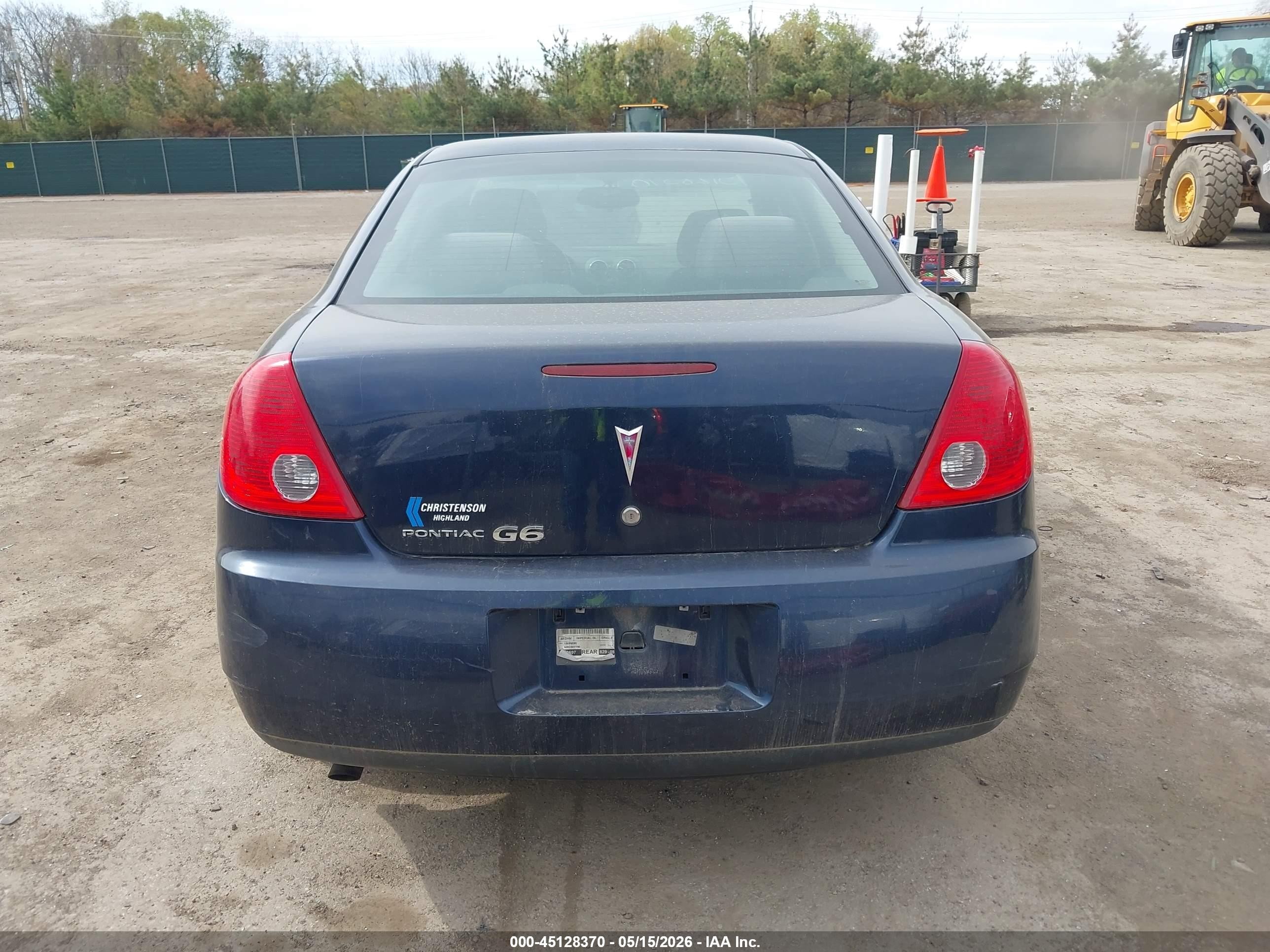 2008 Pontiac G6   Синий vin: 1G2ZG57B184220487