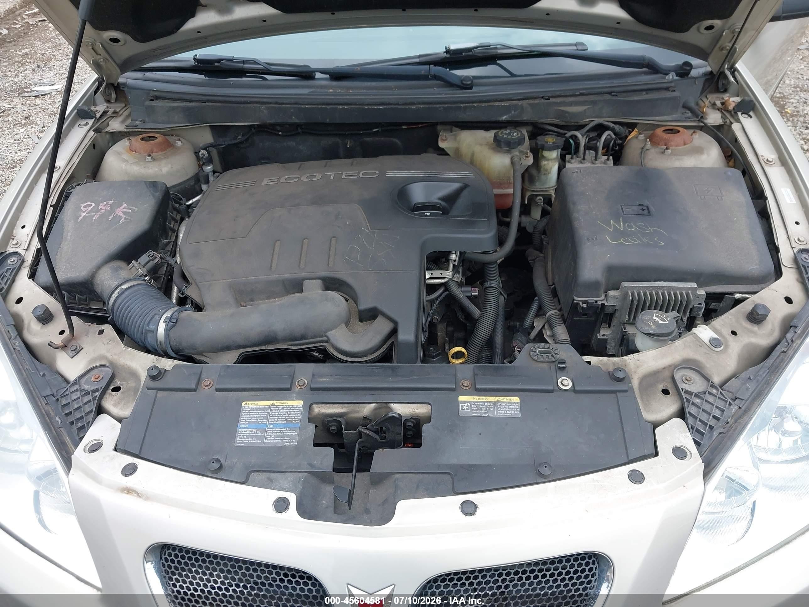 2009 Pontiac G6   Beige vin: 1G2ZG57B194154668