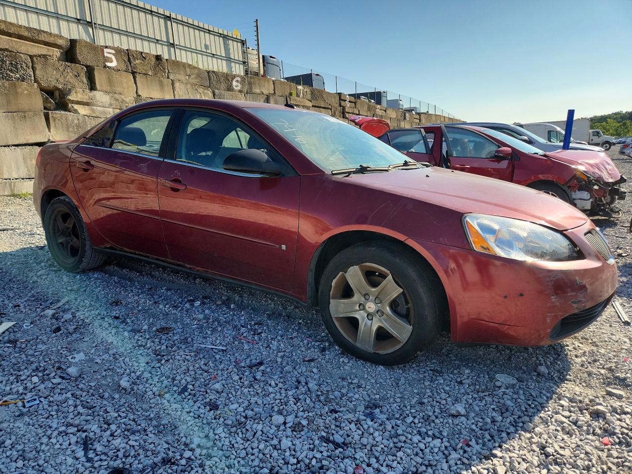 2008 Pontiac G6 Base Красный vin: 1G2ZG57B284141622