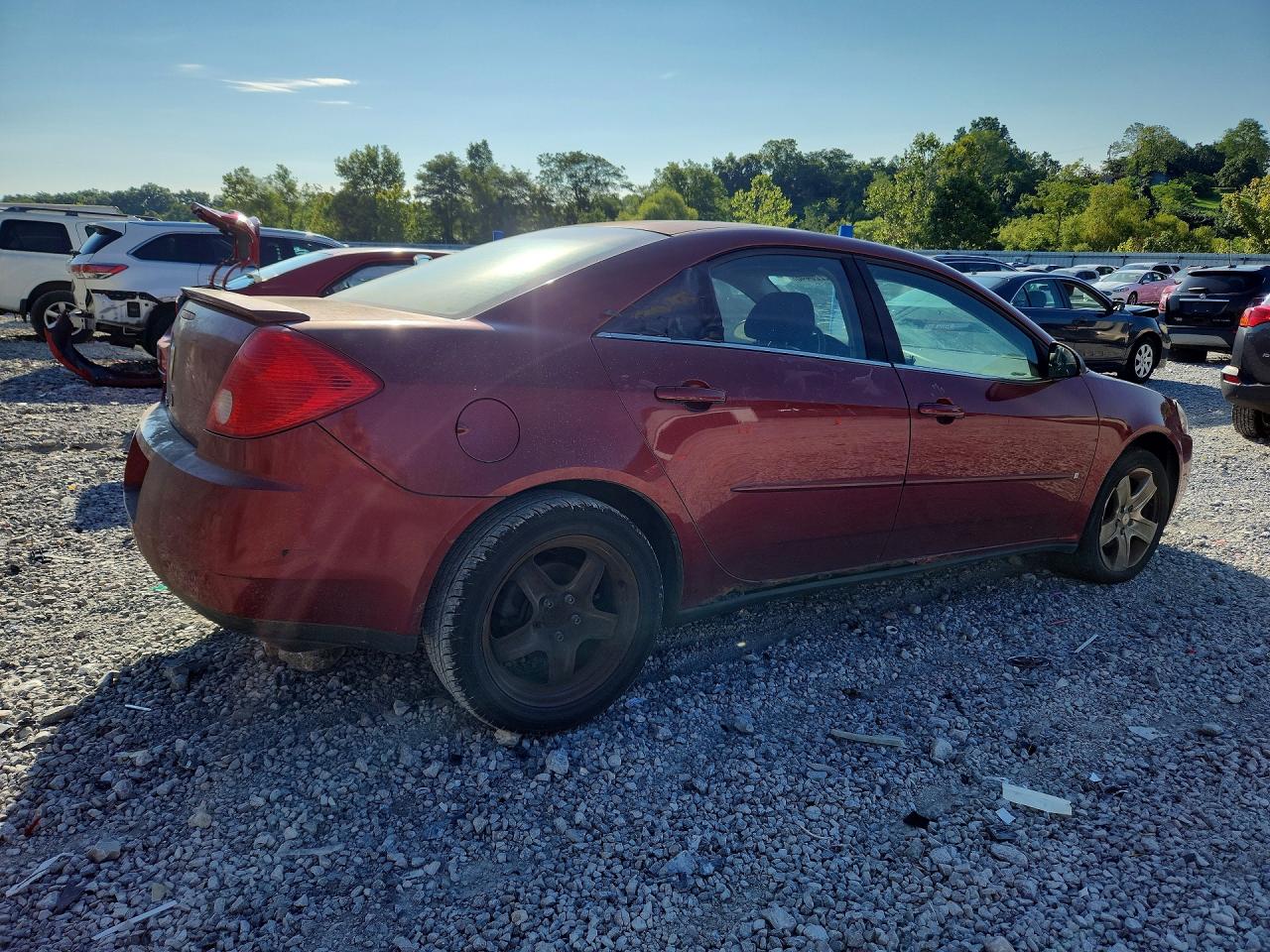 2008 Pontiac G6 Base Красный vin: 1G2ZG57B284141622