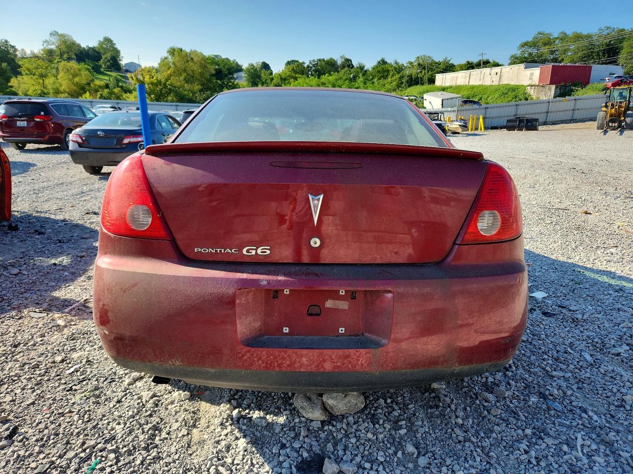 2008 Pontiac G6 Base Красный vin: 1G2ZG57B284141622