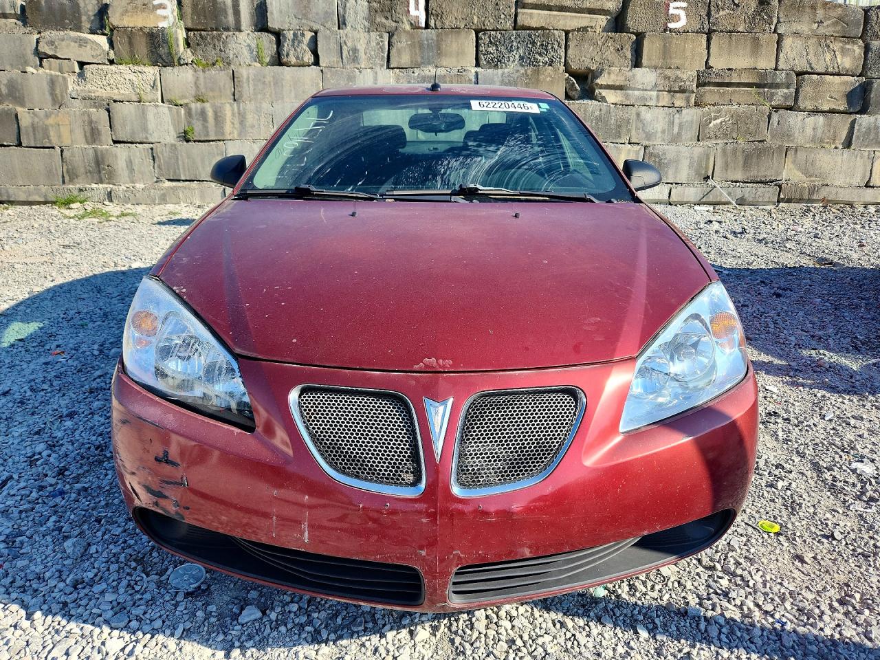 2008 Pontiac G6 Base Красный vin: 1G2ZG57B284141622
