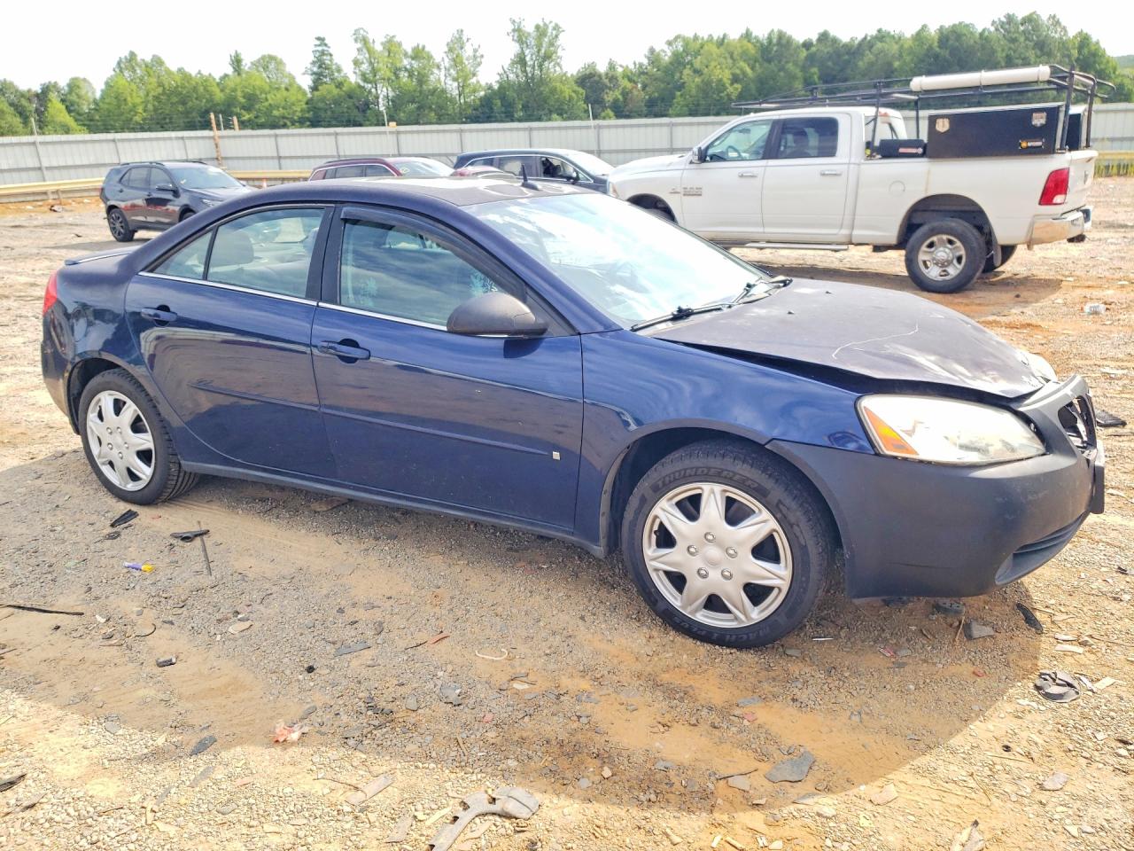 2008 Pontiac G6 Base Blue vin: 1G2ZG57B284145315
