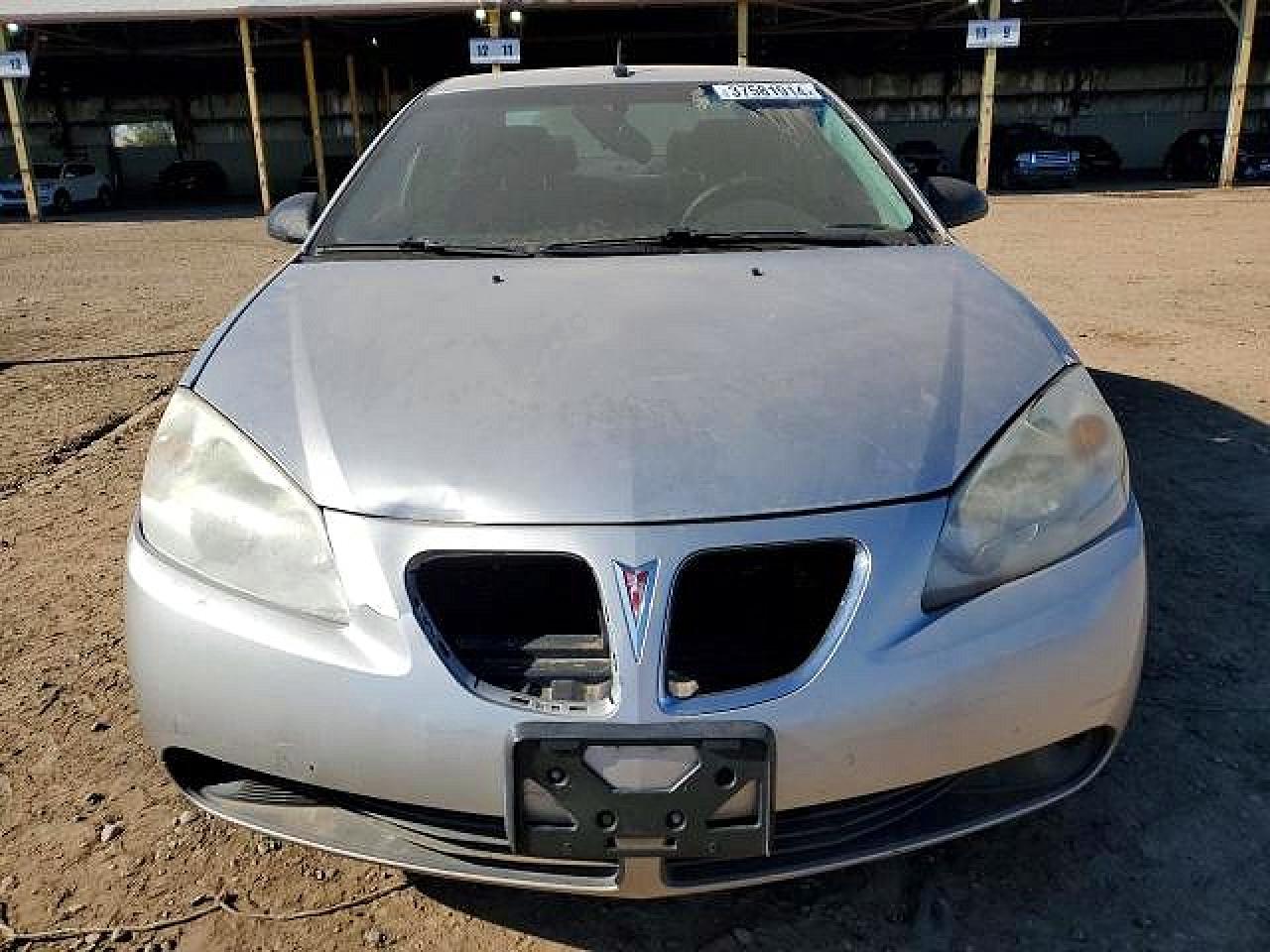 2008 Pontiac G6 Silver vin: 1G2ZG57B284193137