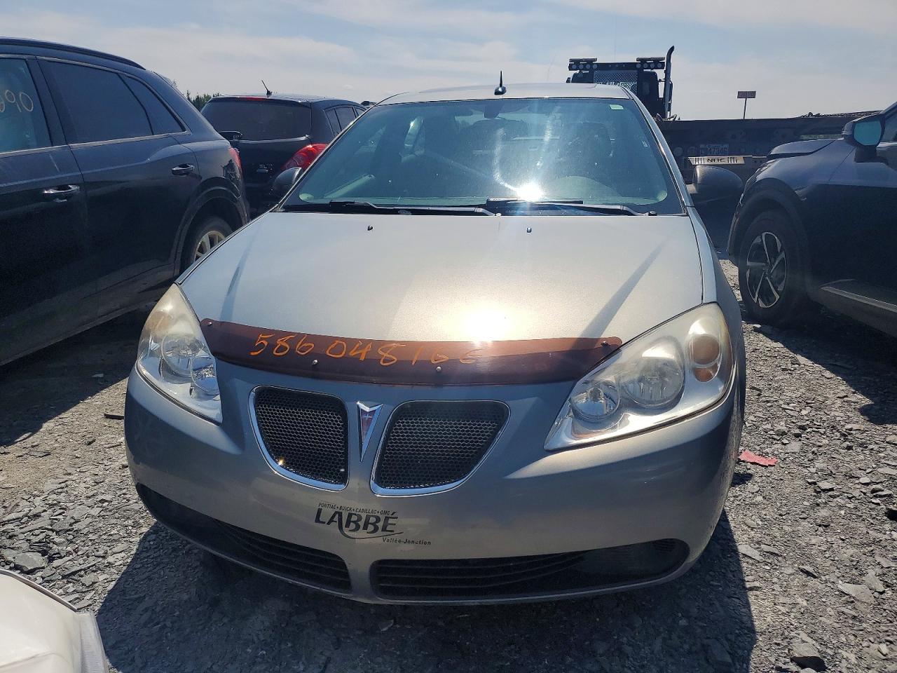 2008 Pontiac G6 Base Gray vin: 1G2ZG57B284280004
