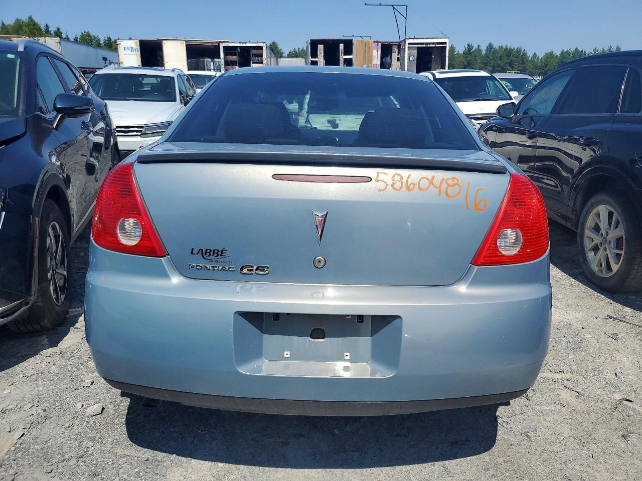 2008 Pontiac G6 Base Gray vin: 1G2ZG57B284280004