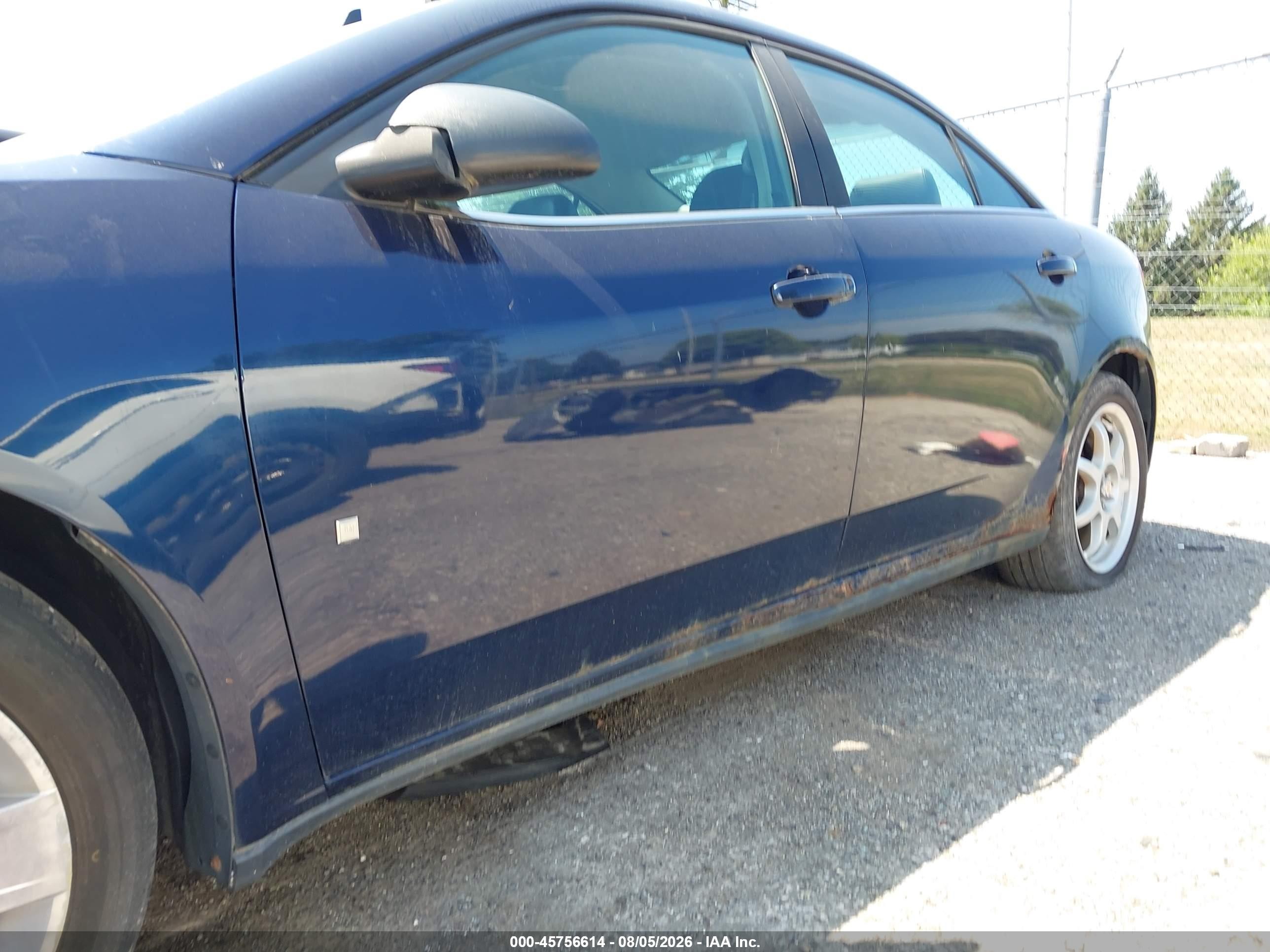 2009 Pontiac G6   Blue vin: 1G2ZG57B294171317