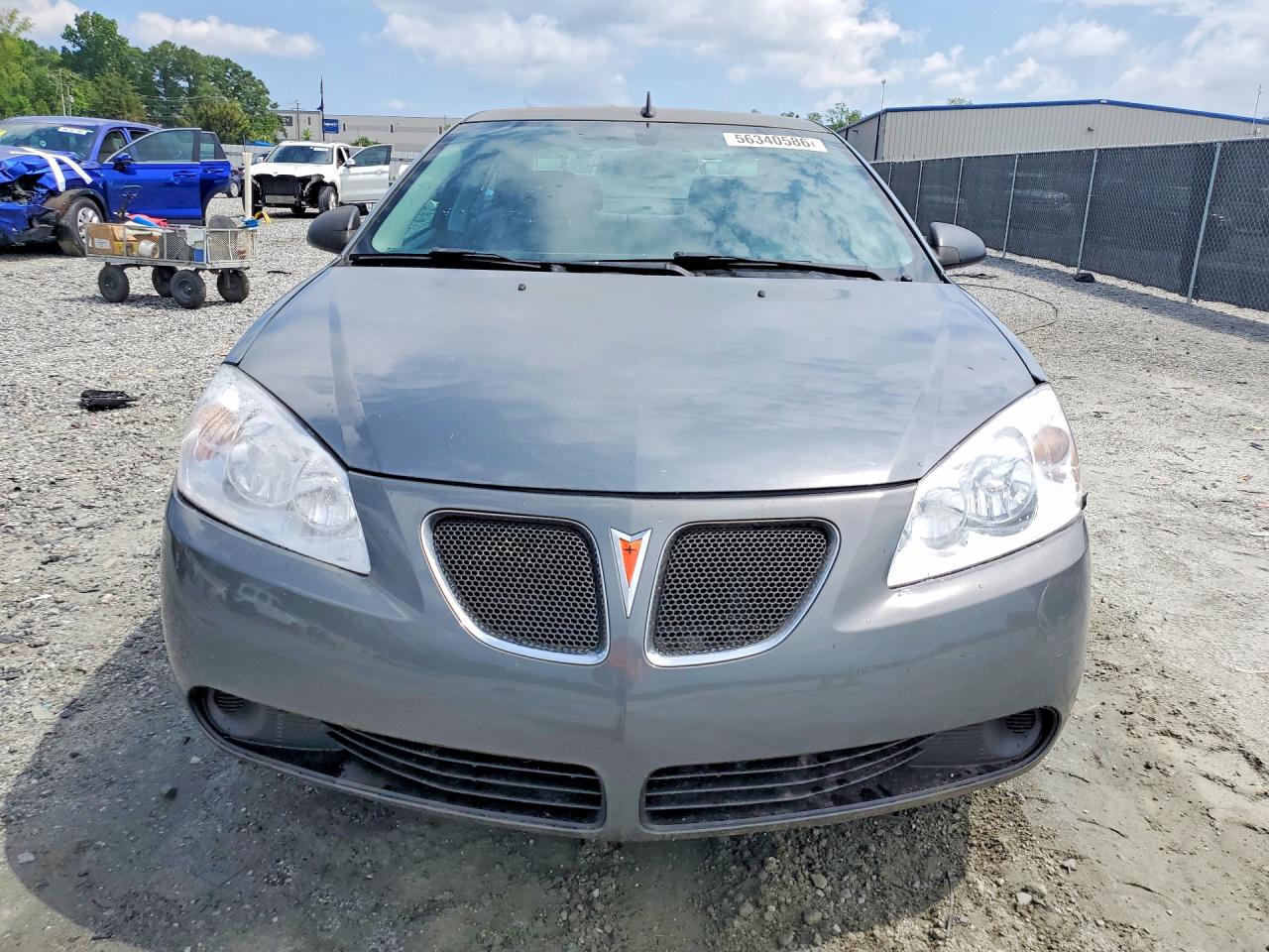 2009 Pontiac G6 Gray vin: 1G2ZG57B294205255