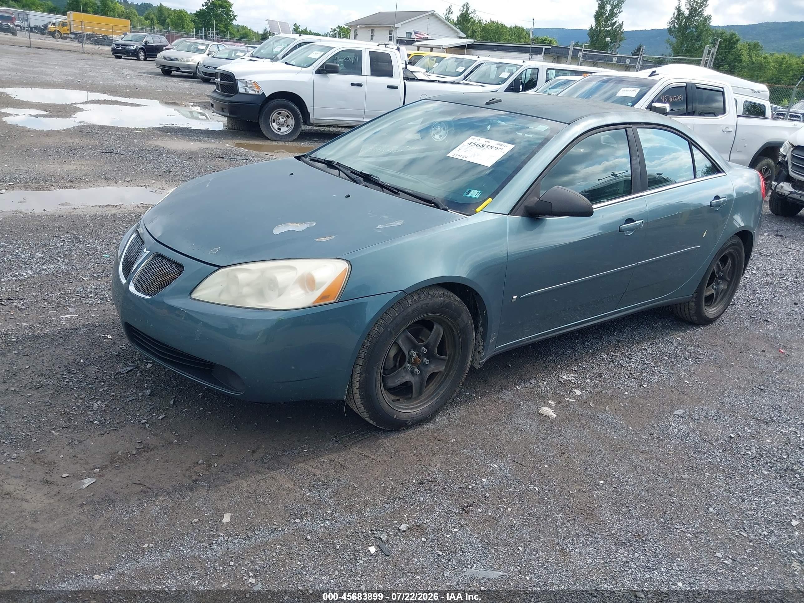 2009 Pontiac G6   Light Blue vin: 1G2ZG57B394119212