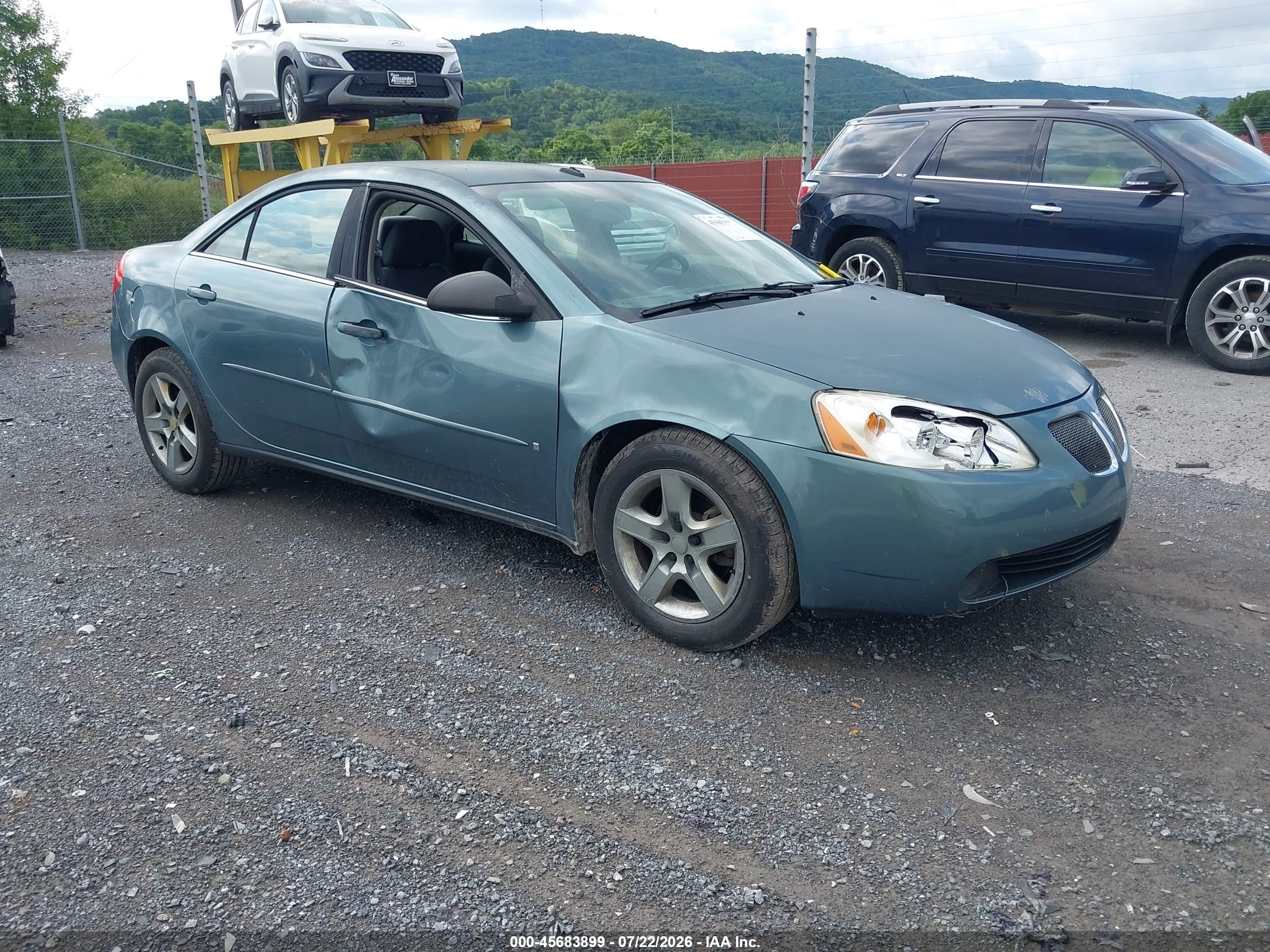 2009 Pontiac G6   Light Blue vin: 1G2ZG57B394119212