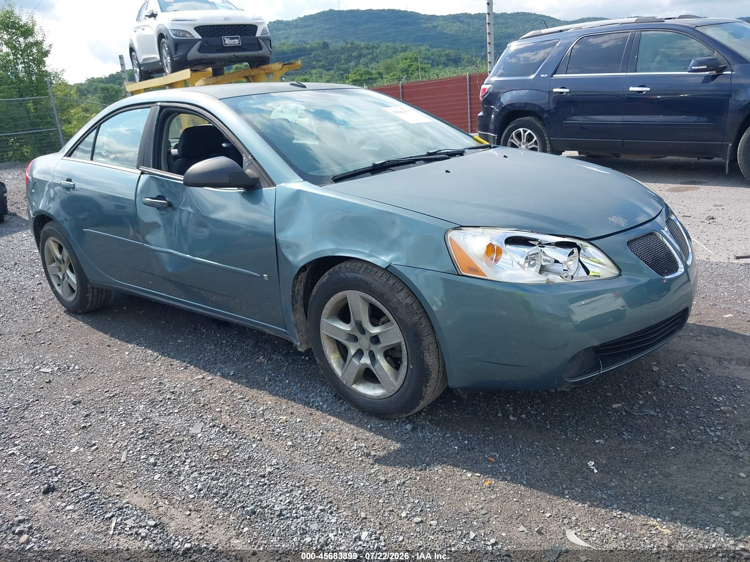 2009 Pontiac G6   Light Blue vin: 1G2ZG57B394119212