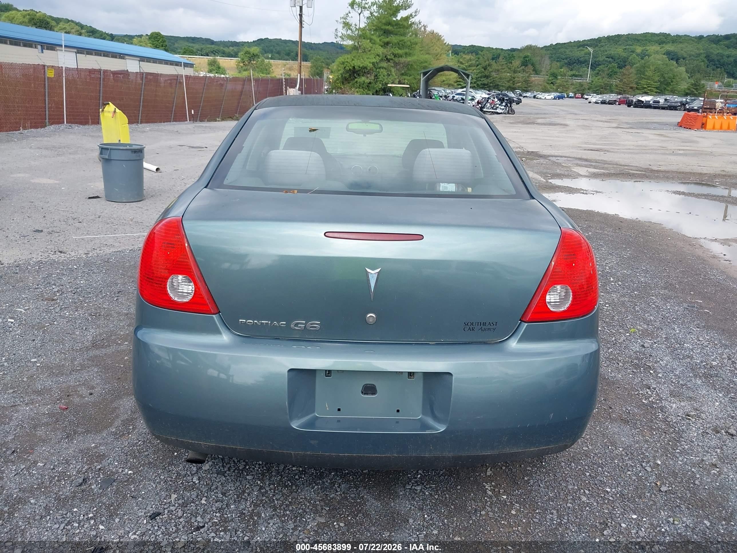 2009 Pontiac G6   Light Blue vin: 1G2ZG57B394119212