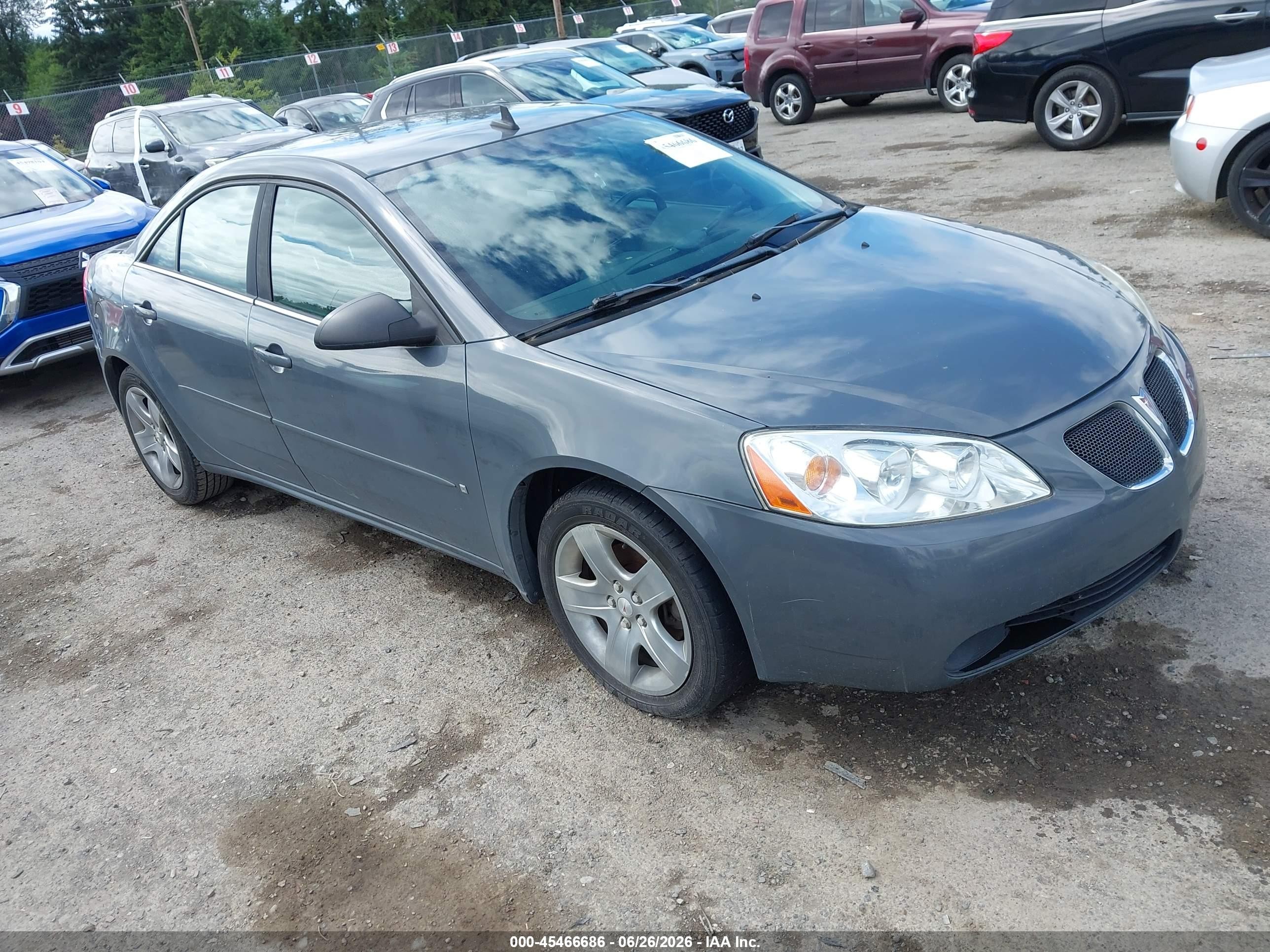 2009 Pontiac G6   Gray vin: 1G2ZG57B394165798