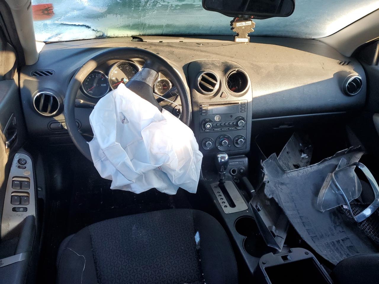 2008 Pontiac G6 Base Серебряный vin: 1G2ZG57B484211475