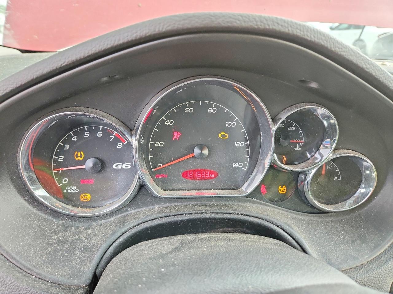 2009 Pontiac G6 Burgundy vin: 1G2ZG57B494124418