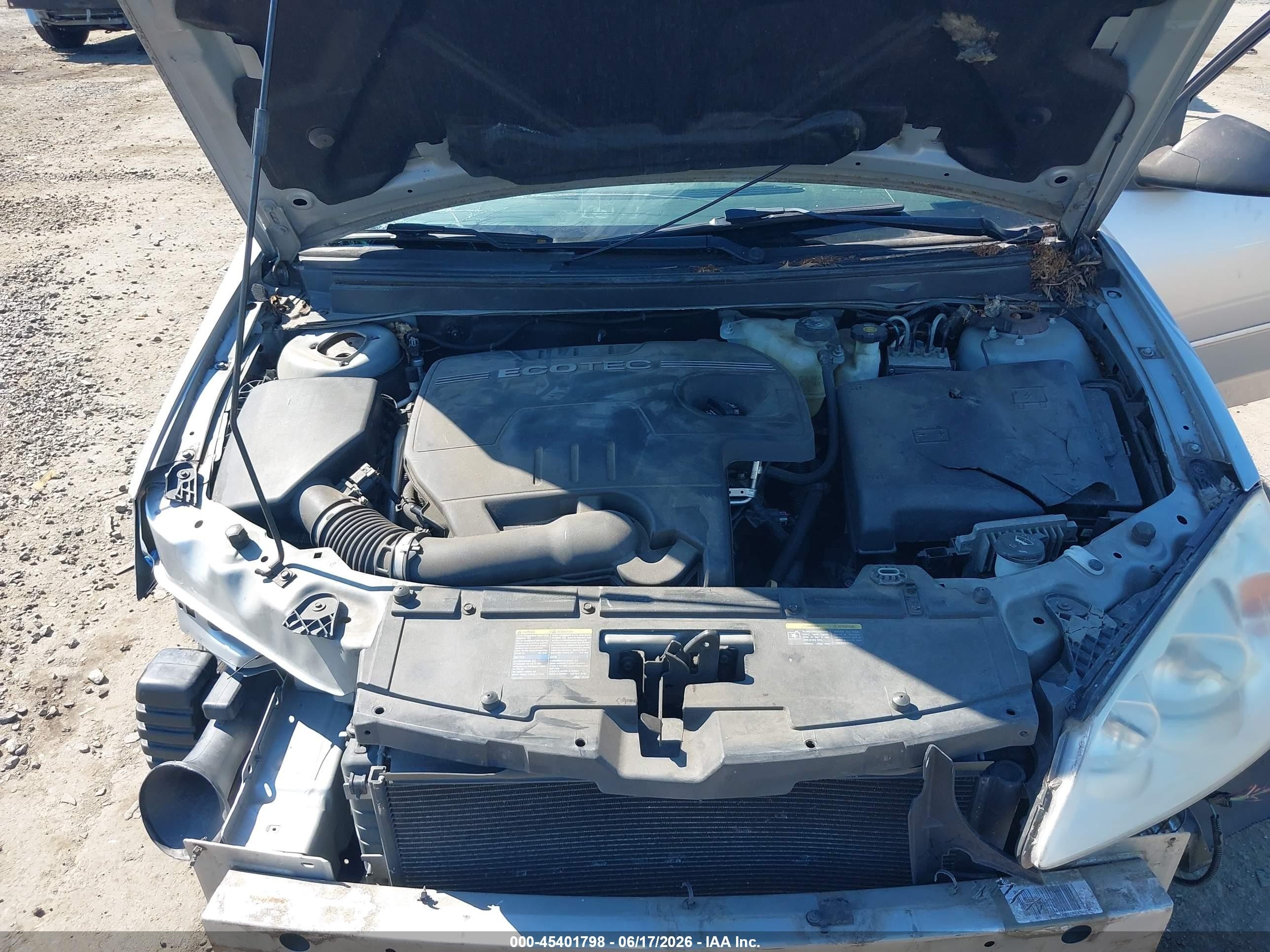 2009 Pontiac G6   Серебряный vin: 1G2ZG57B494170637