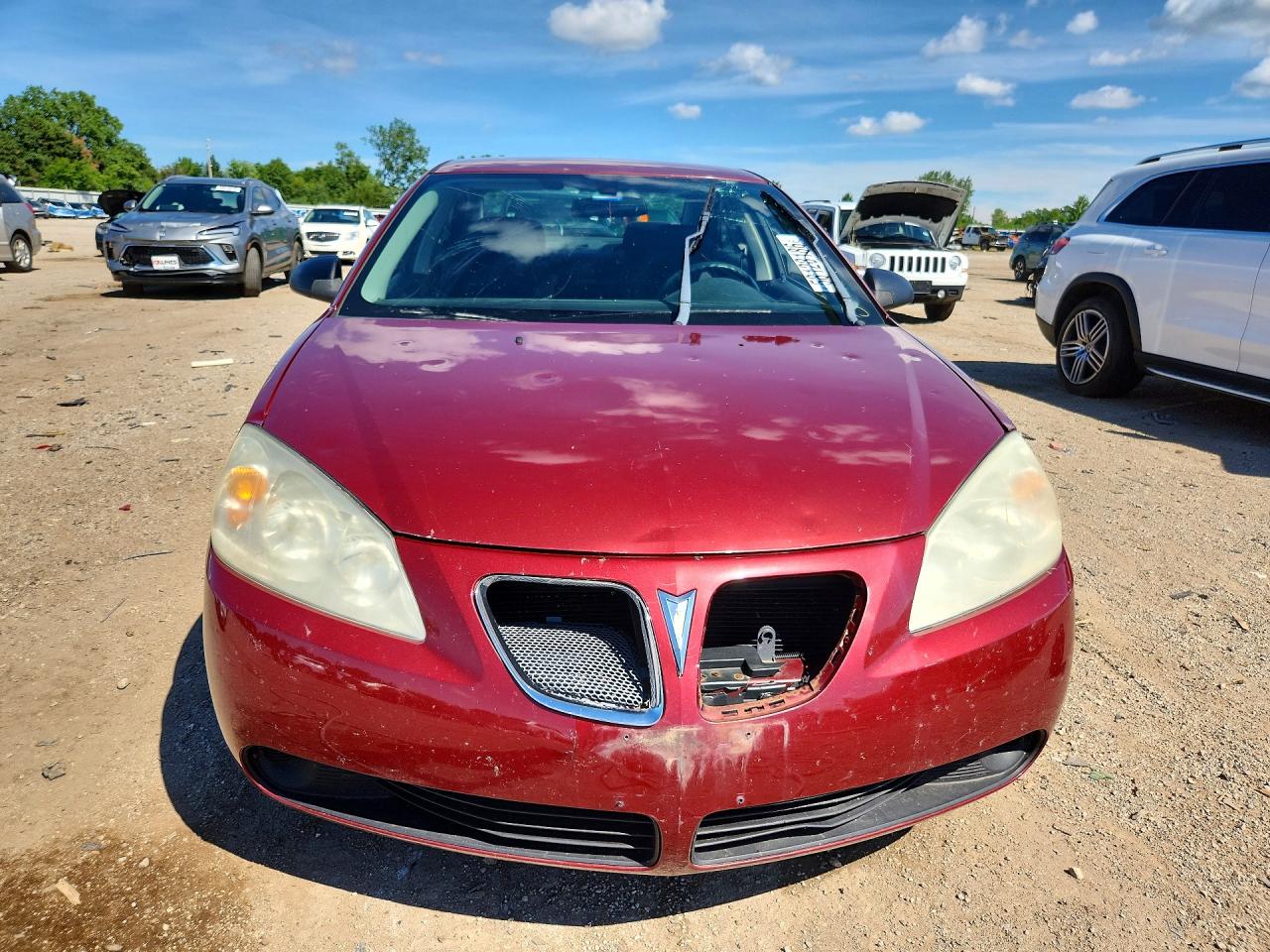 2009 Pontiac G6 Red vin: 1G2ZG57B494212563