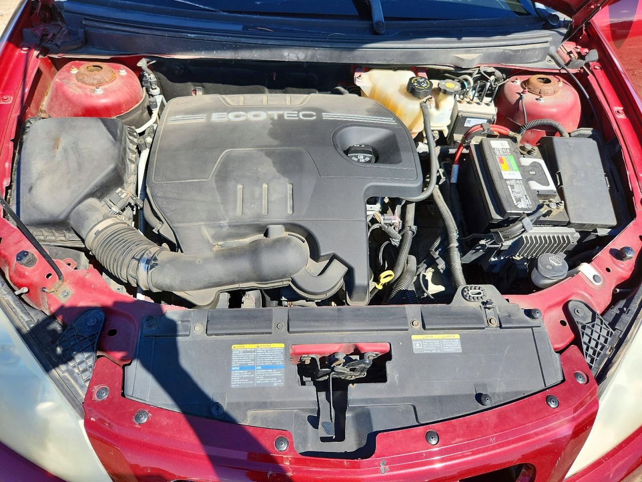 2009 Pontiac G6 Red vin: 1G2ZG57B494212563