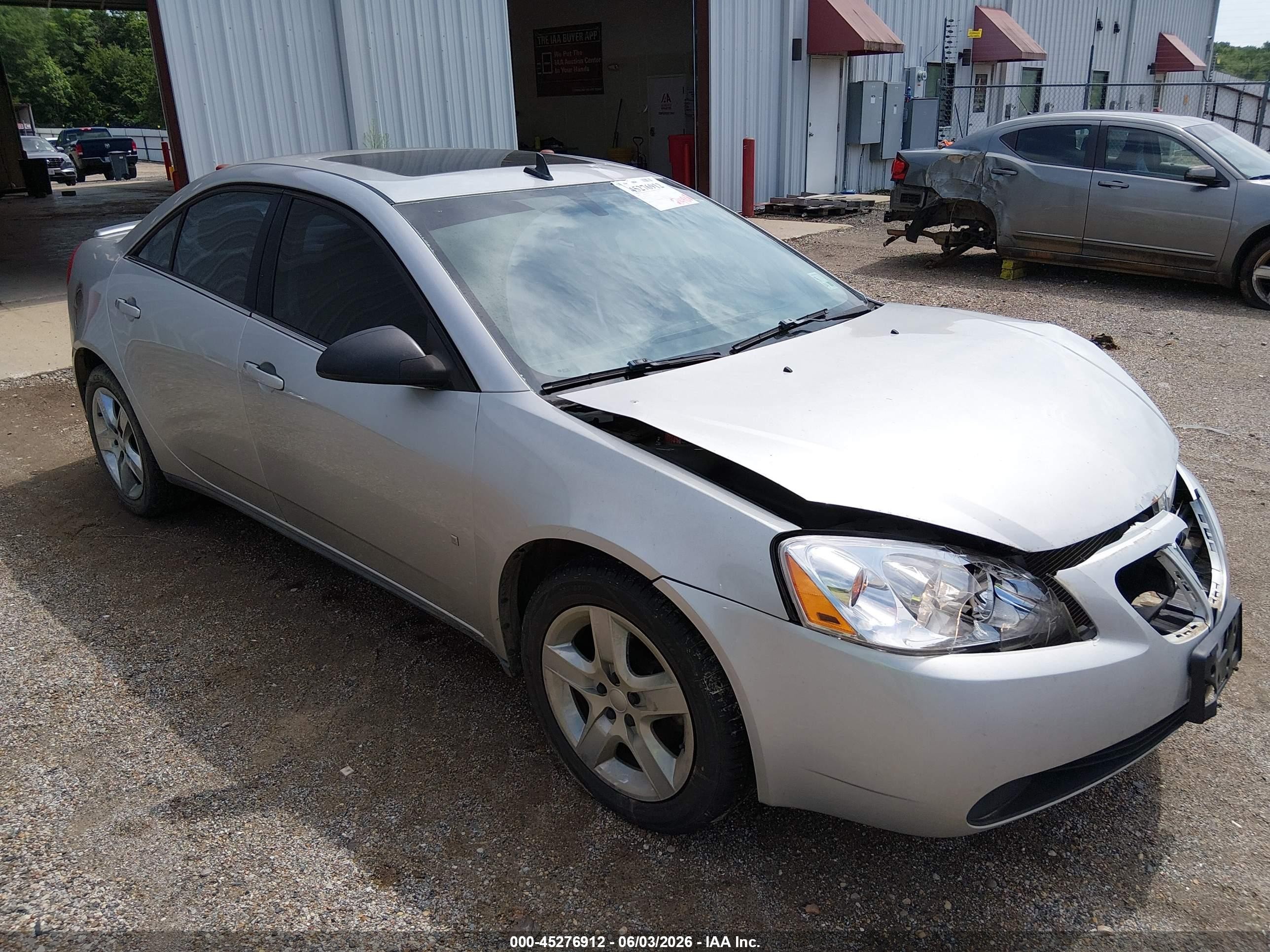 2008 Pontiac G6   Silver vin: 1G2ZG57B584137855