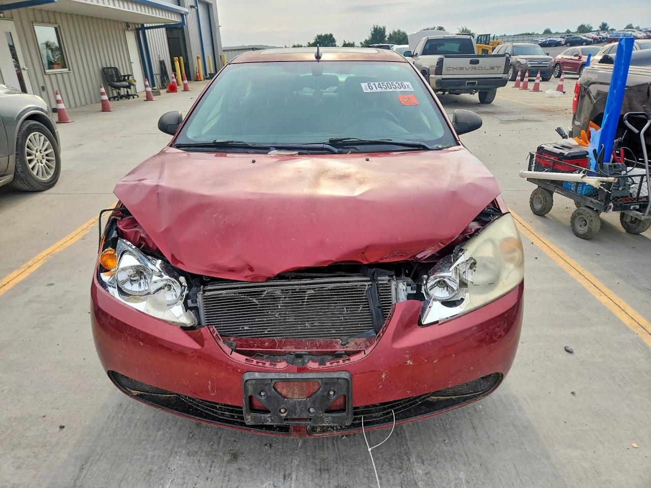 2009 Pontiac G6 Red vin: 1G2ZG57B594100533